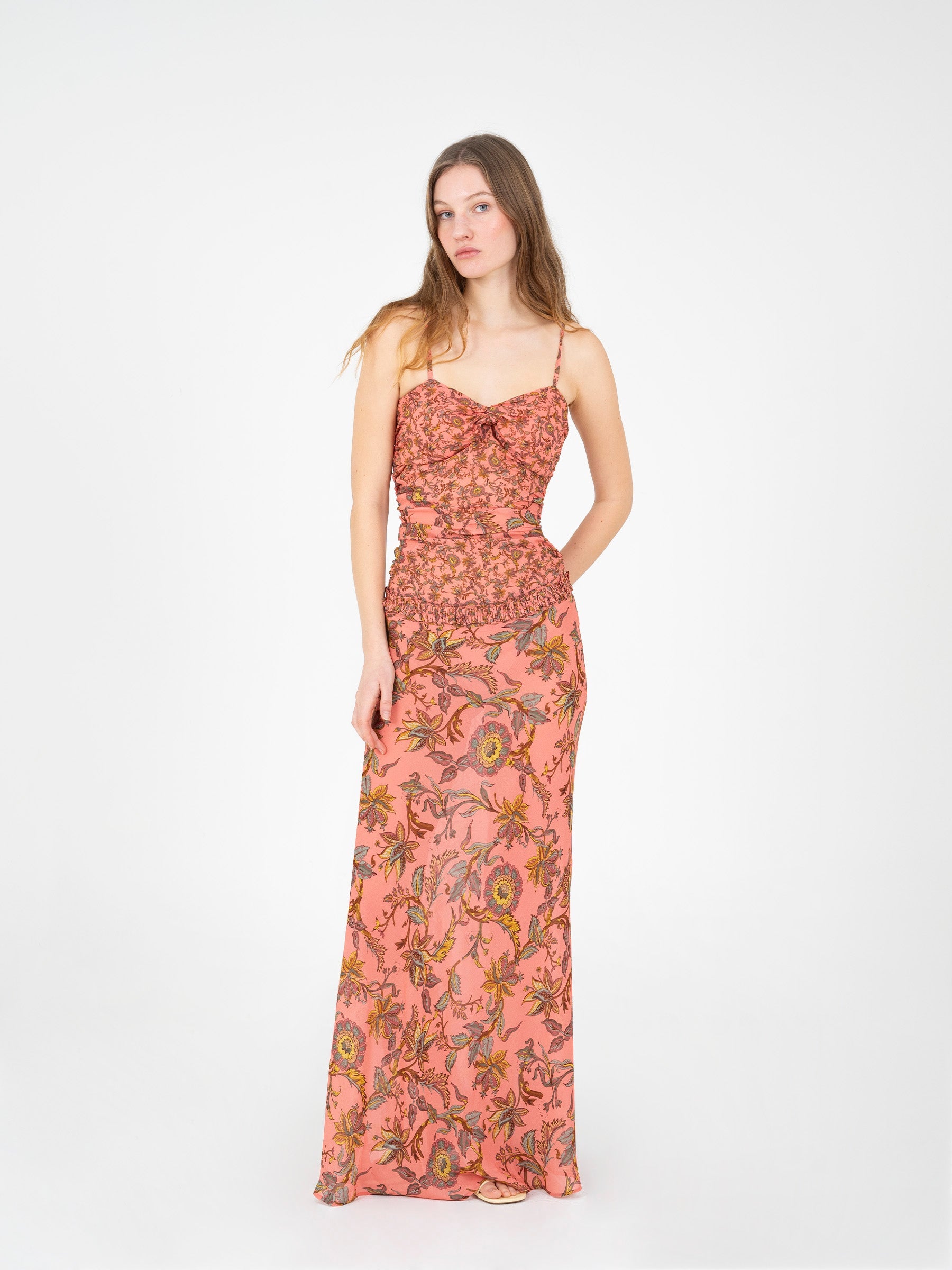 soulmate-pink-floral-print-dress LabelRow soulmate-pink-floral-print-dress LabelRow
