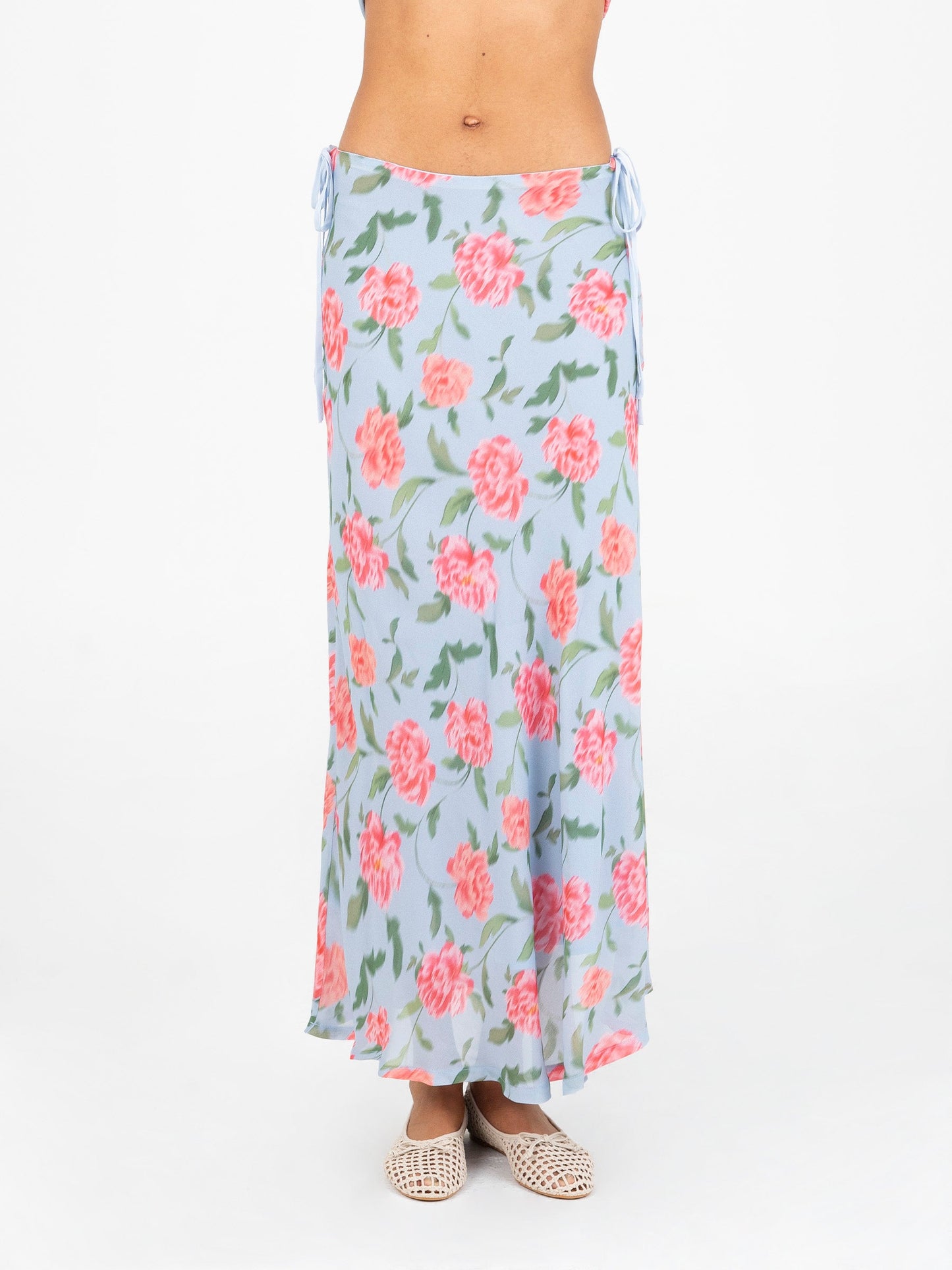 Floralis Floral Print Skirt