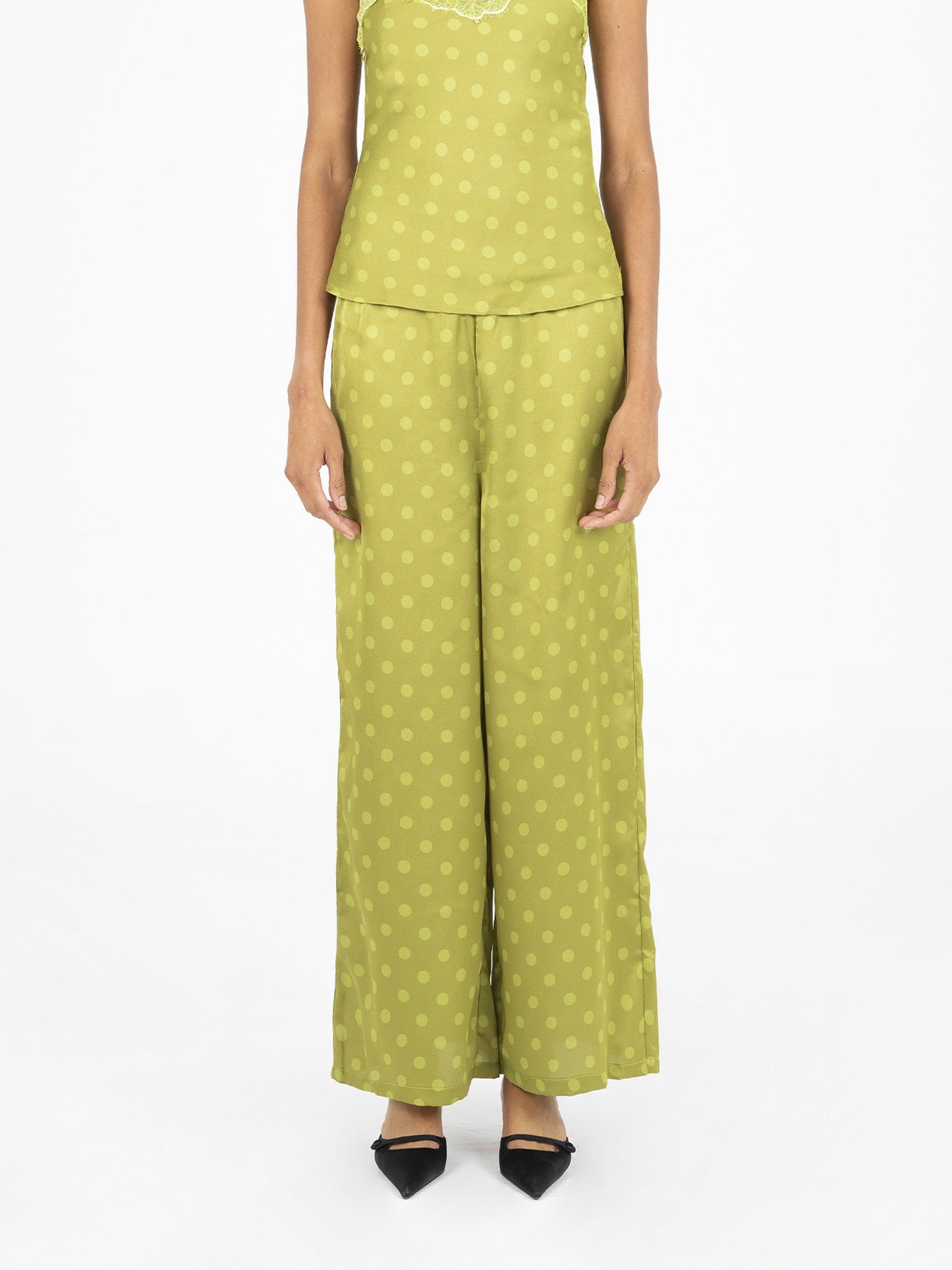 Polka dot pants