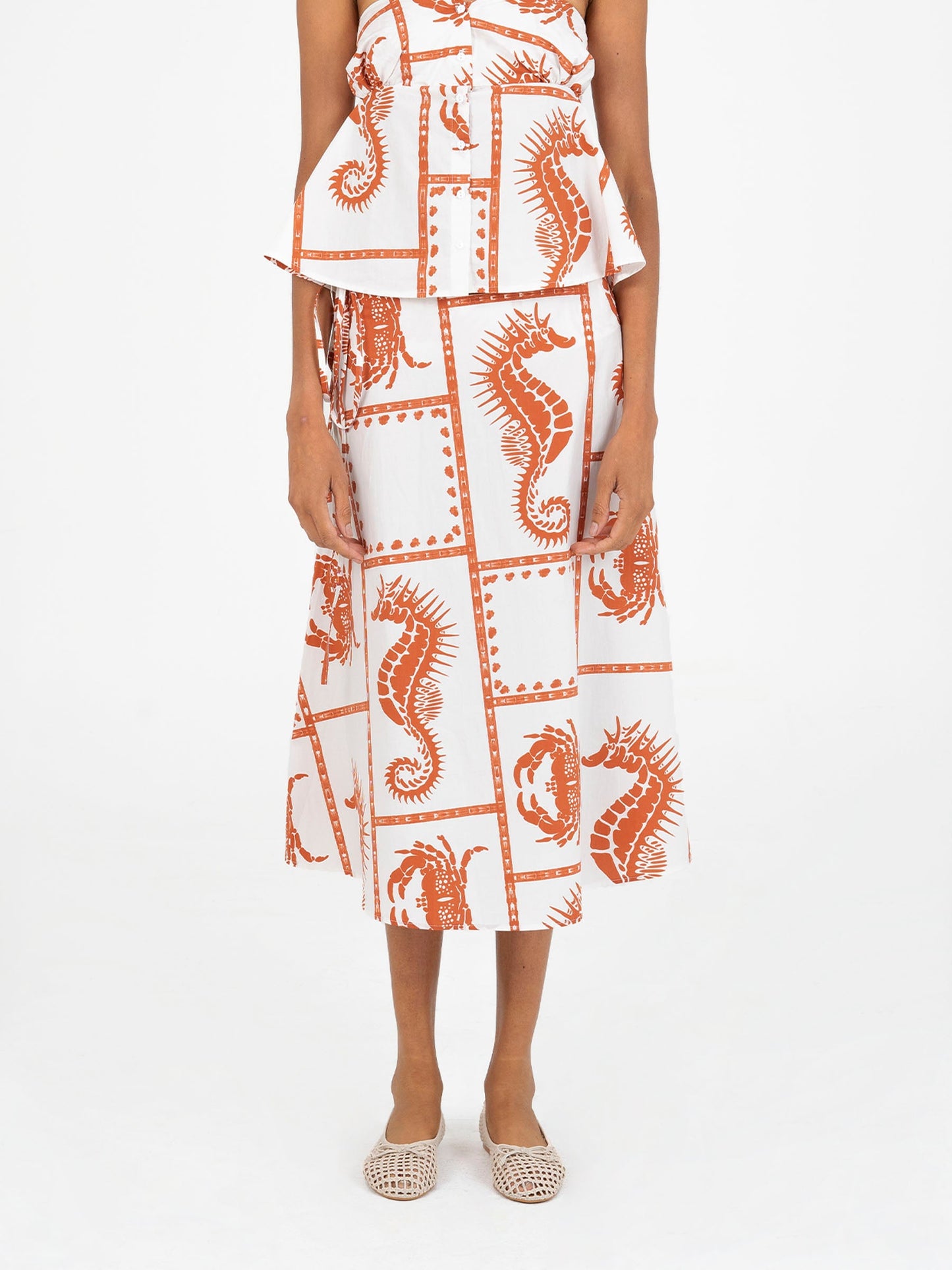 Puck Ocean-Inspired Skirt
