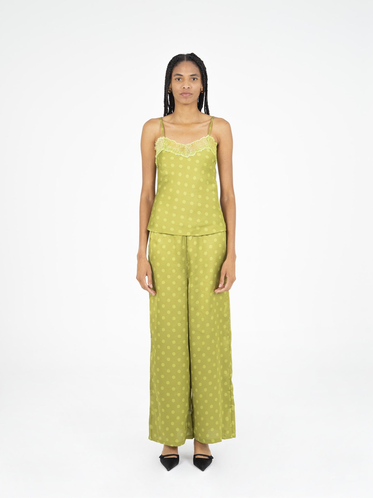 Polka dot pants