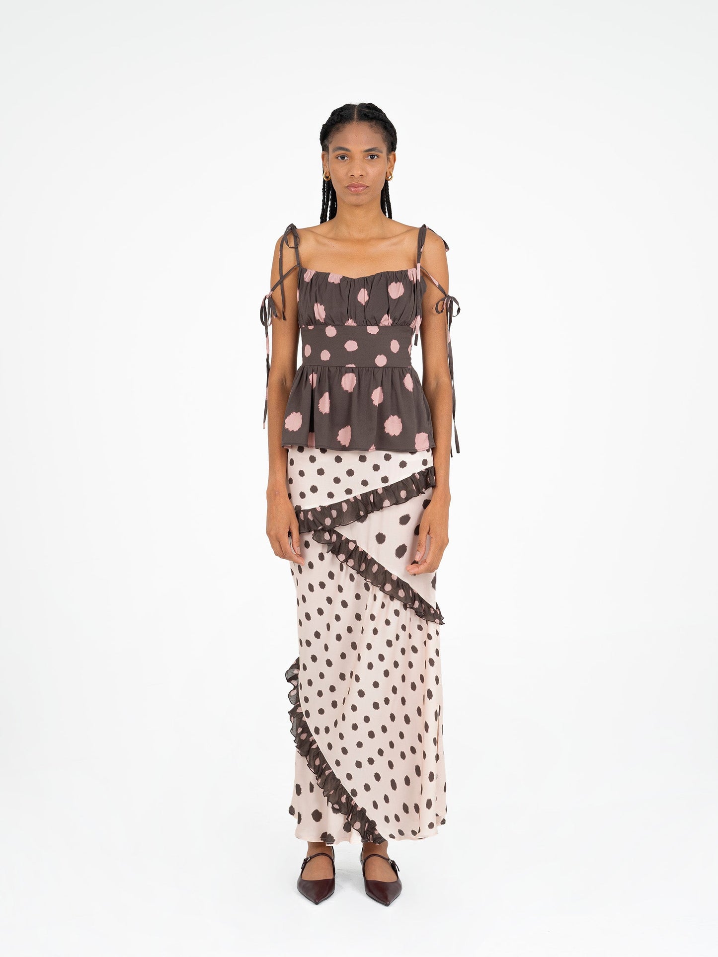 Diana Polka Dot Skirt