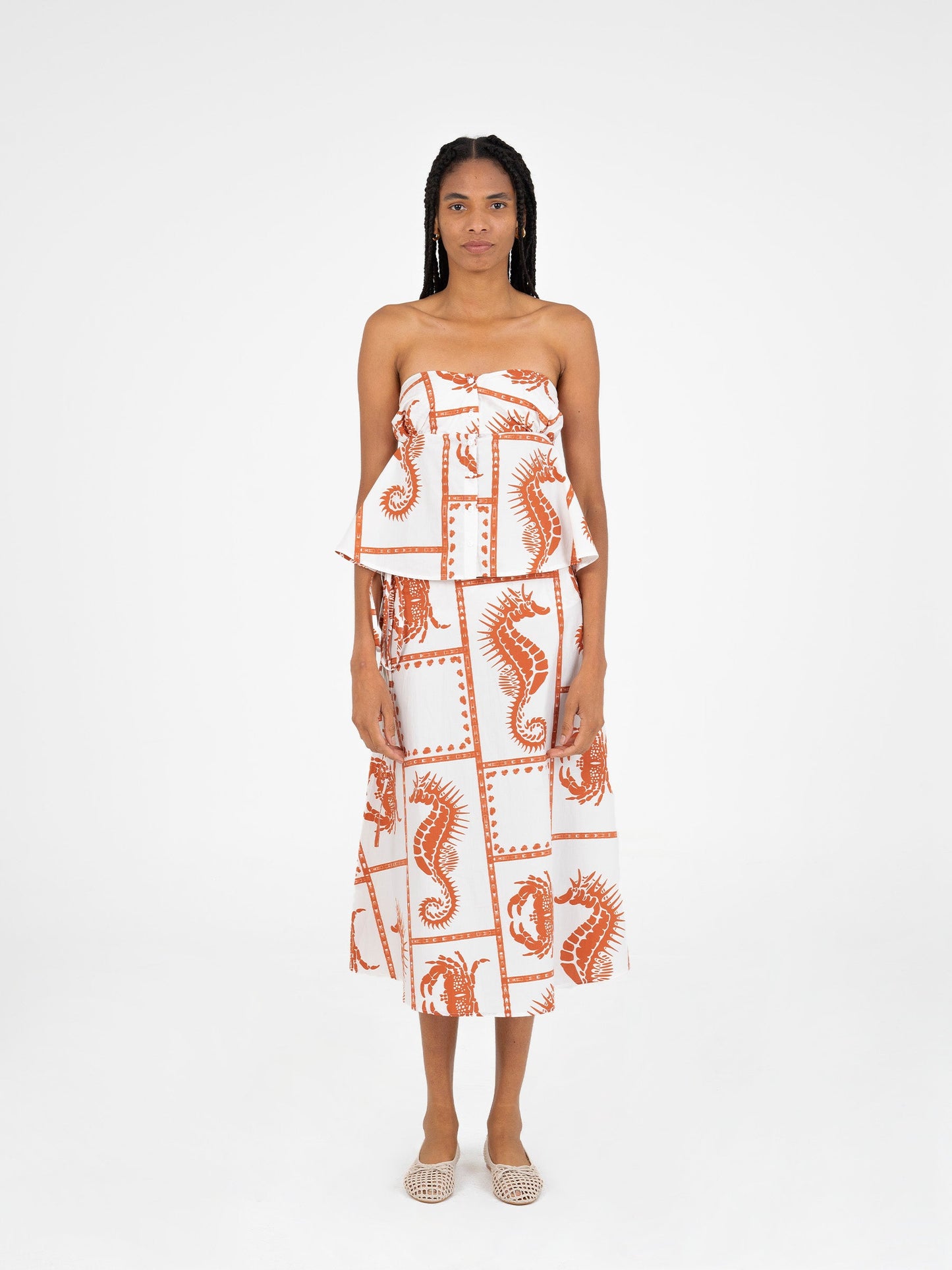Puck Ocean-Inspired Skirt