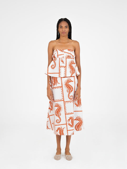 Puck Ocean-Inspired Skirt
