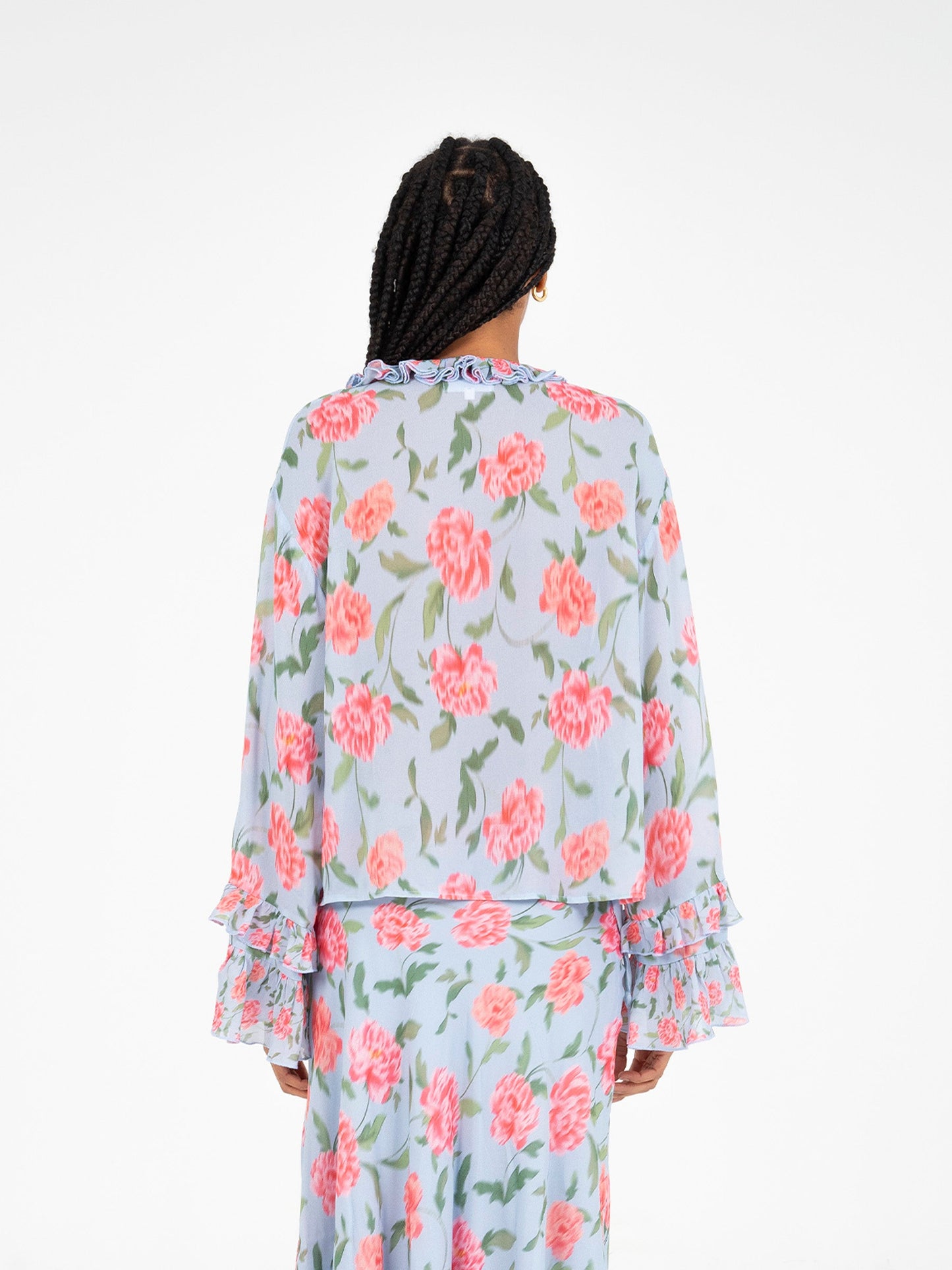 Floralis Floral Print Top