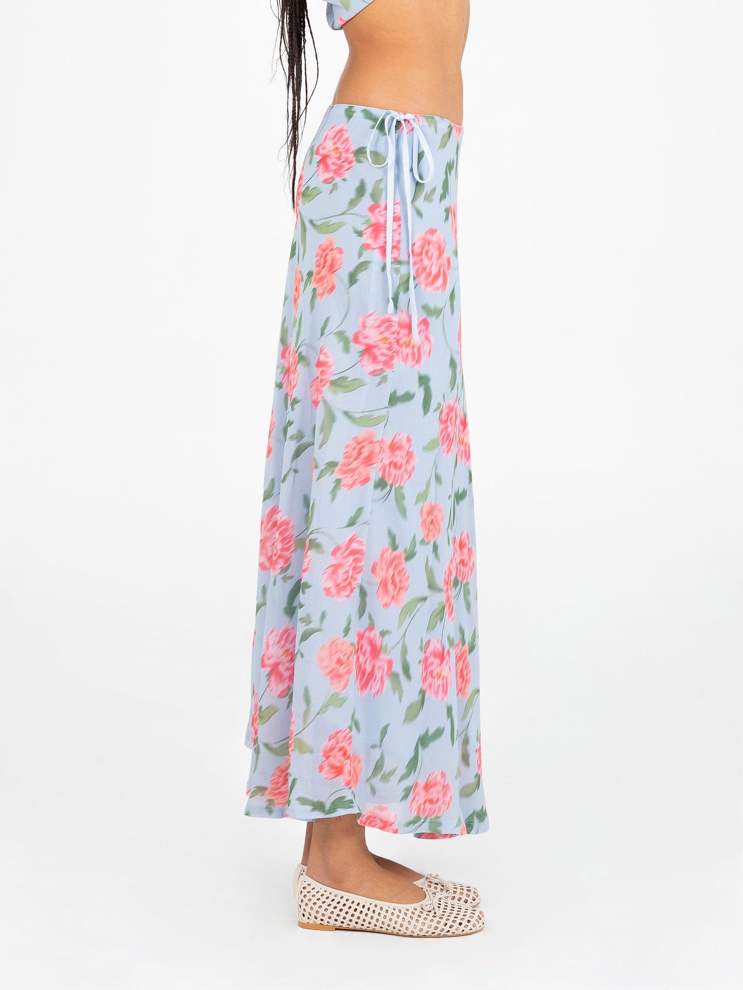 Floralis Floral Print Skirt