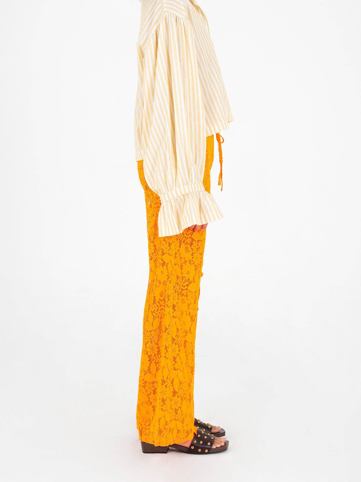 Loki Orange Lace Pants