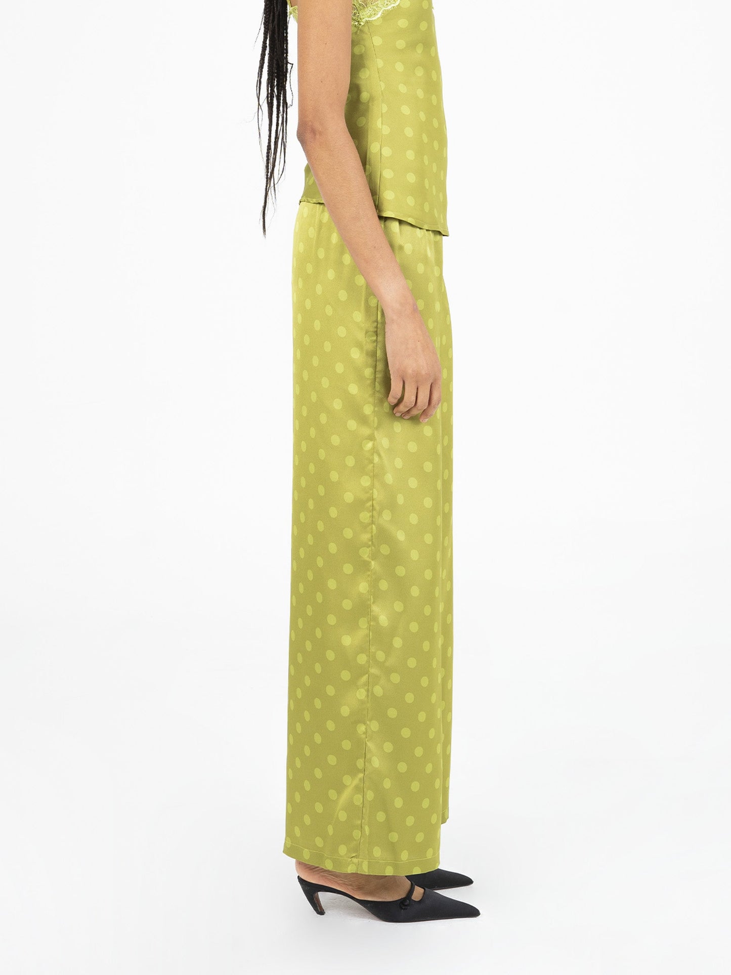 Polka dot pants
