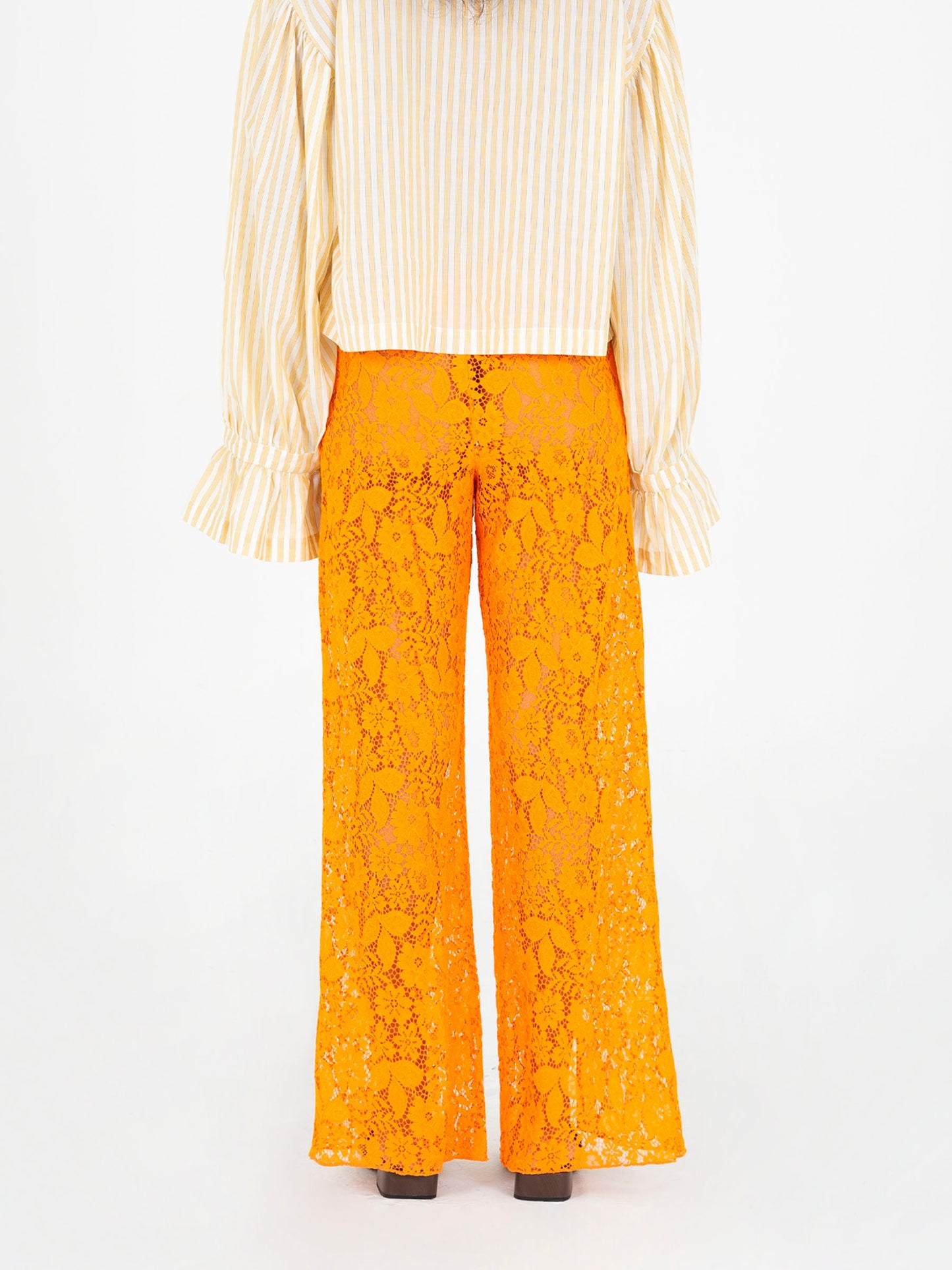Loki Orange Lace Pants