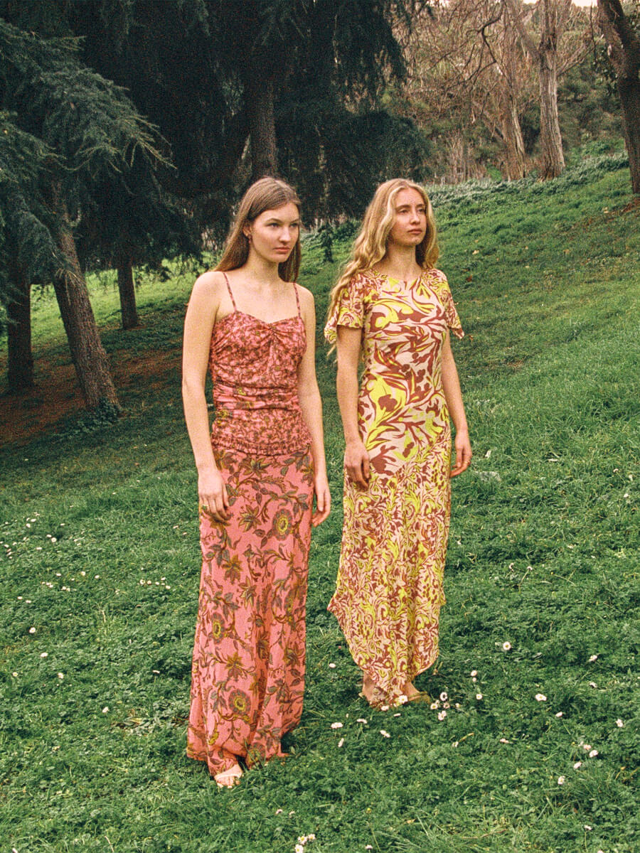 Soulmate Pink Floral Print Dress