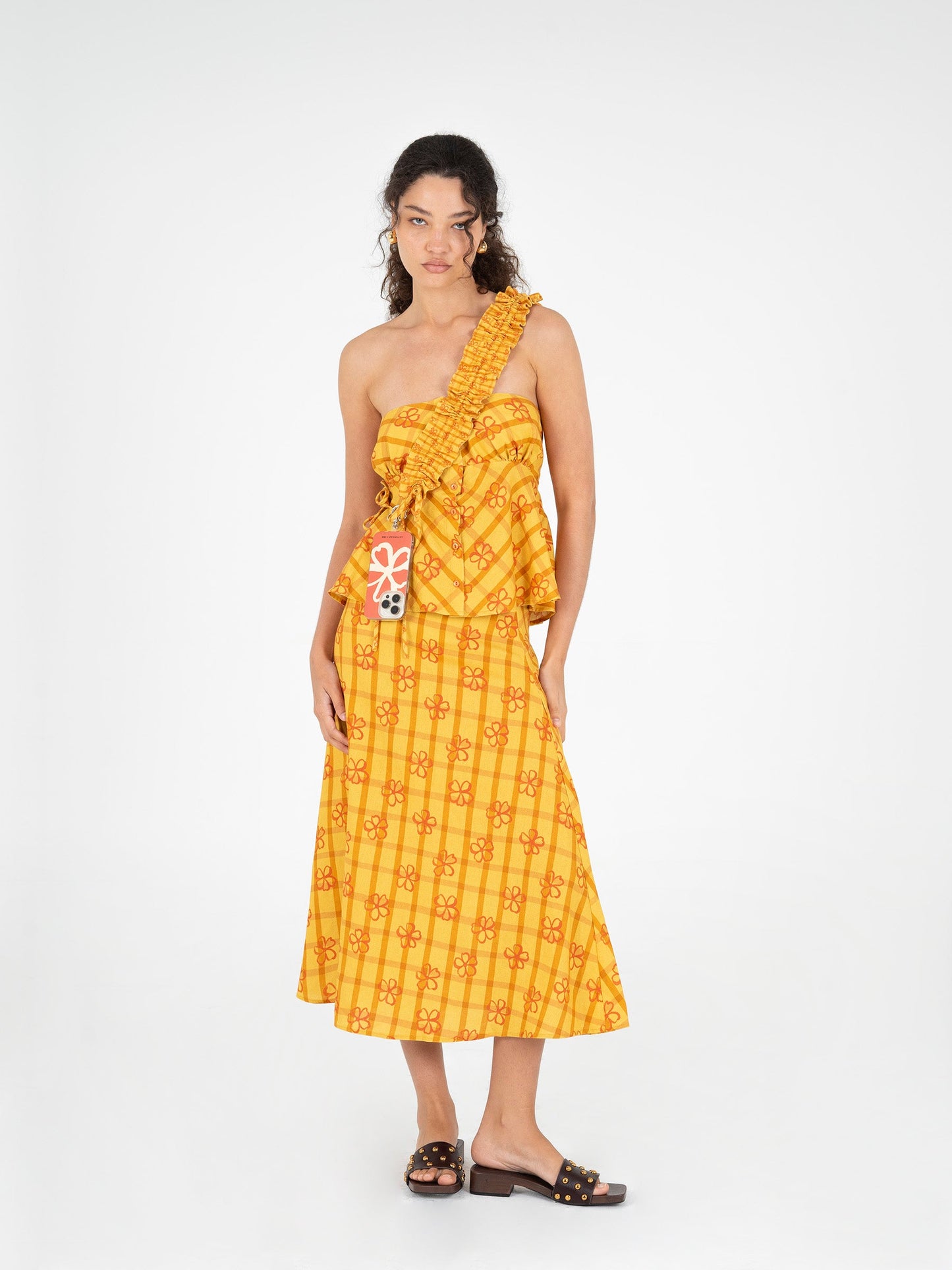 Big Flower Print Phone Case CARMENSAYSxMUK