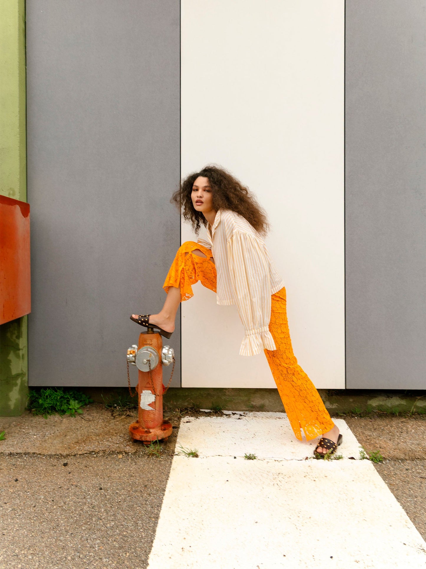 Long Striped Spirit Top