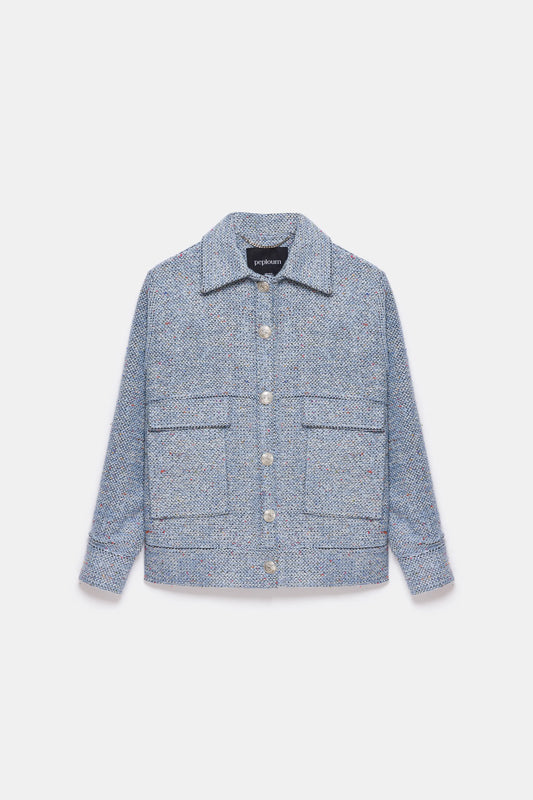 Carleen Textured Weaving Jacket