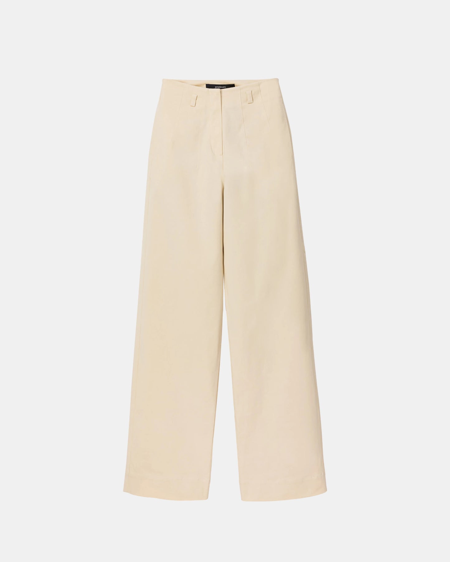Toba Trousers in Eggnog Yellow