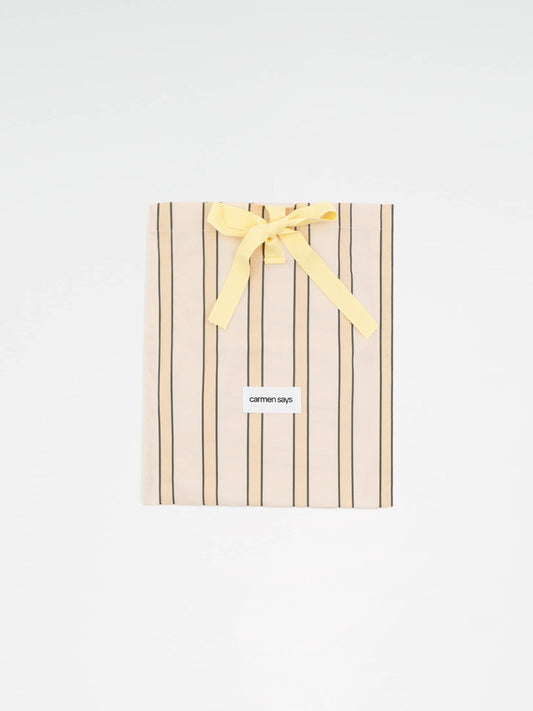 Crystal Striped Pyjama Bag