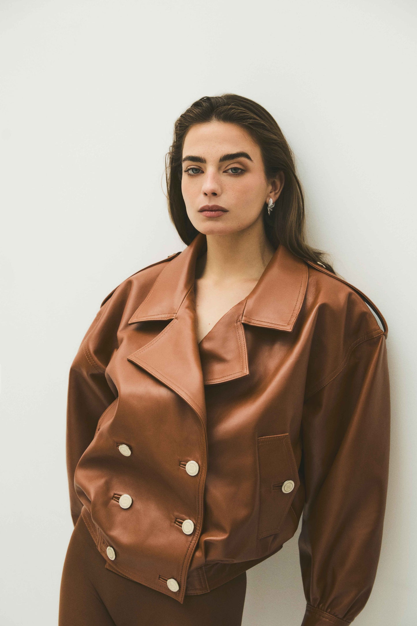 Caramel Leather Jacket