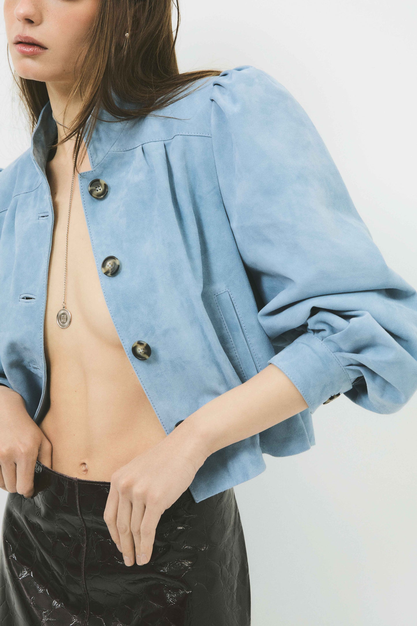 Blue Suede Jacket