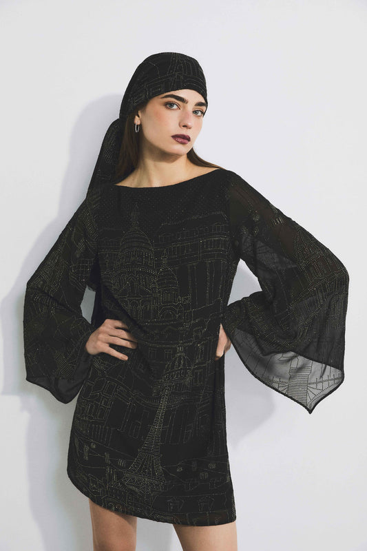 Paris Black Dress