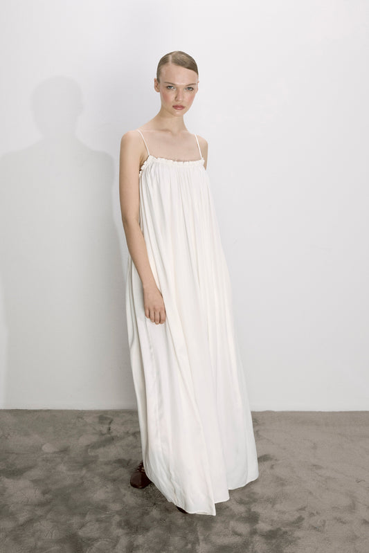 Adele Dress in White