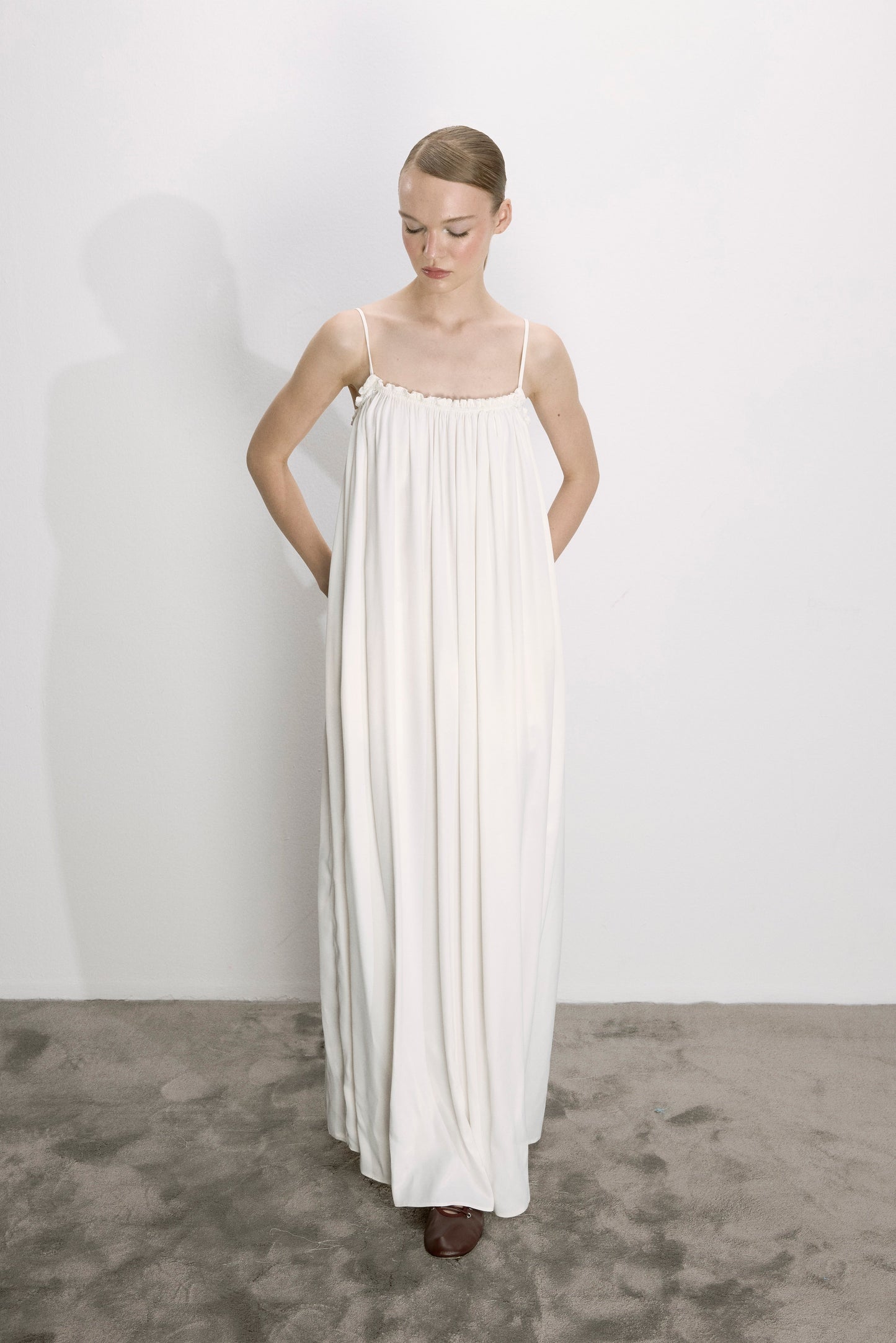 Adele Dress in White
