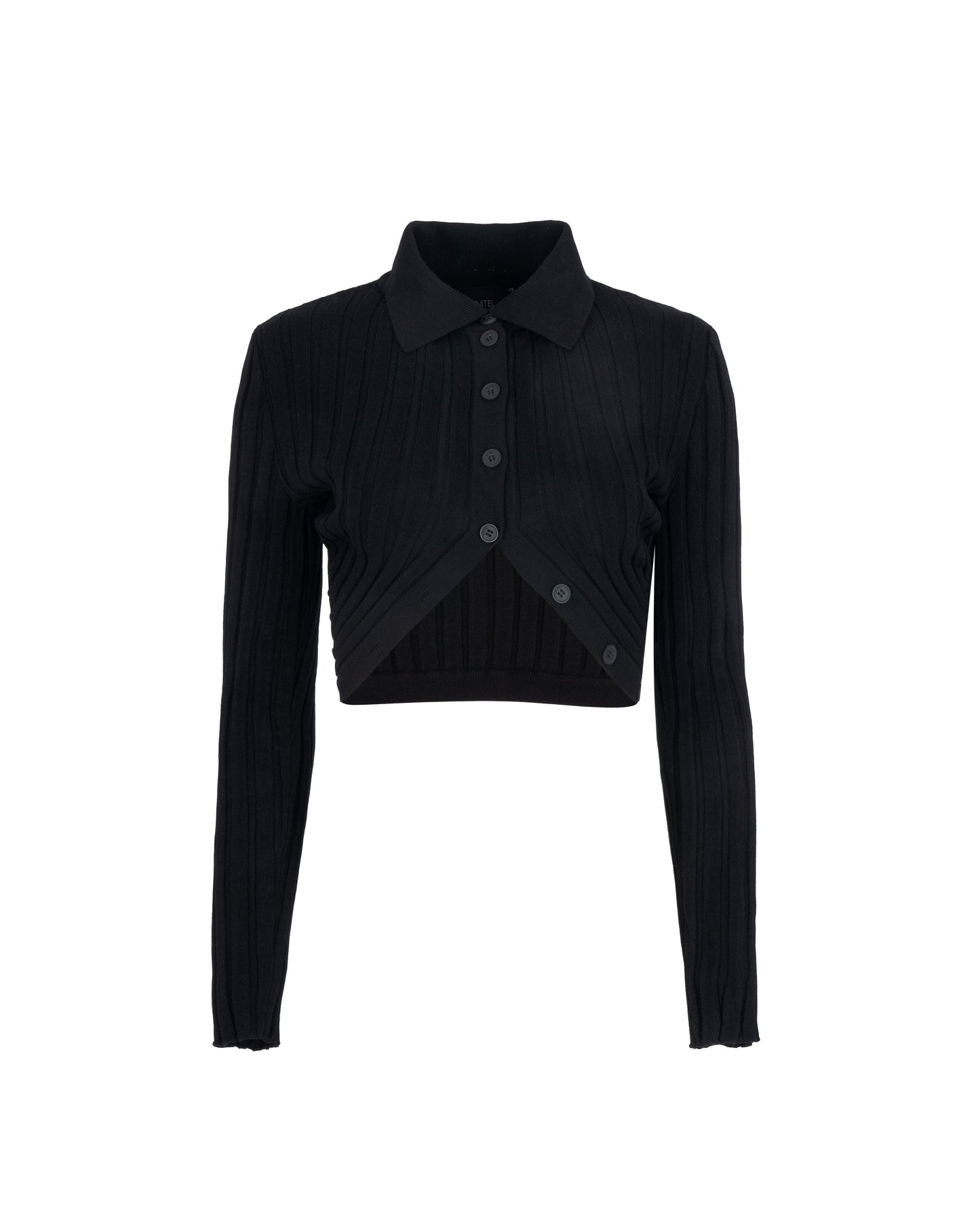 Cropped Knitwear polo