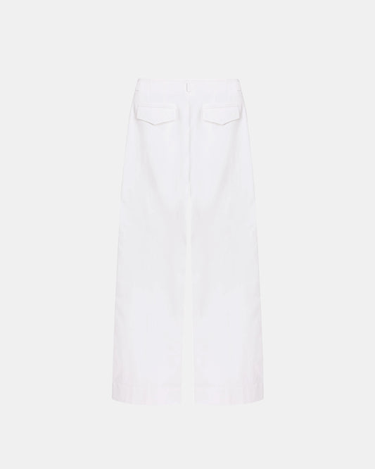 Toba Trousers in Coral White
