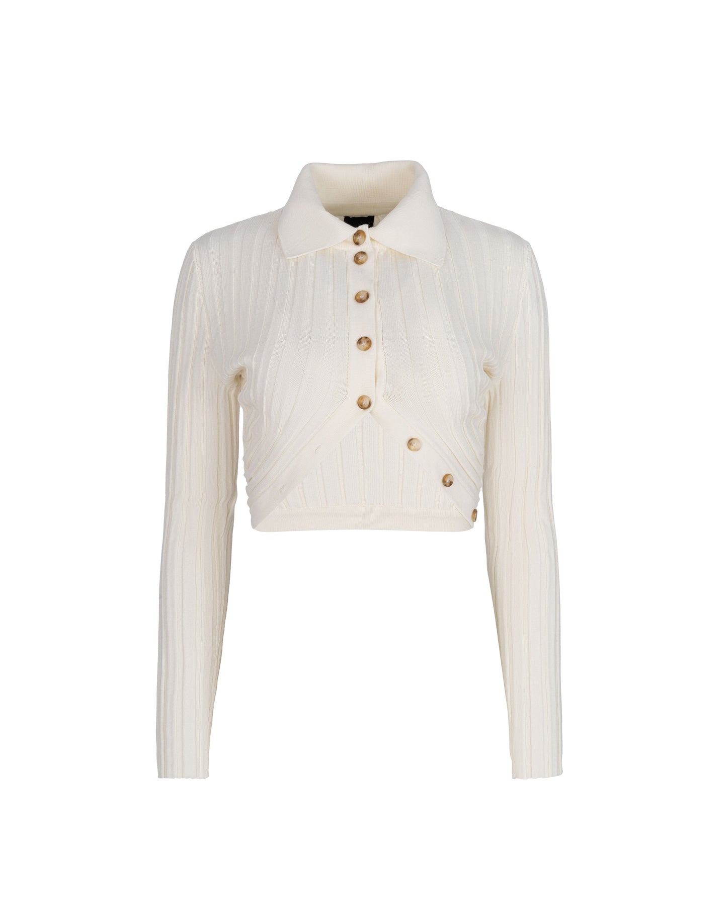 Cropped Knitwear polo