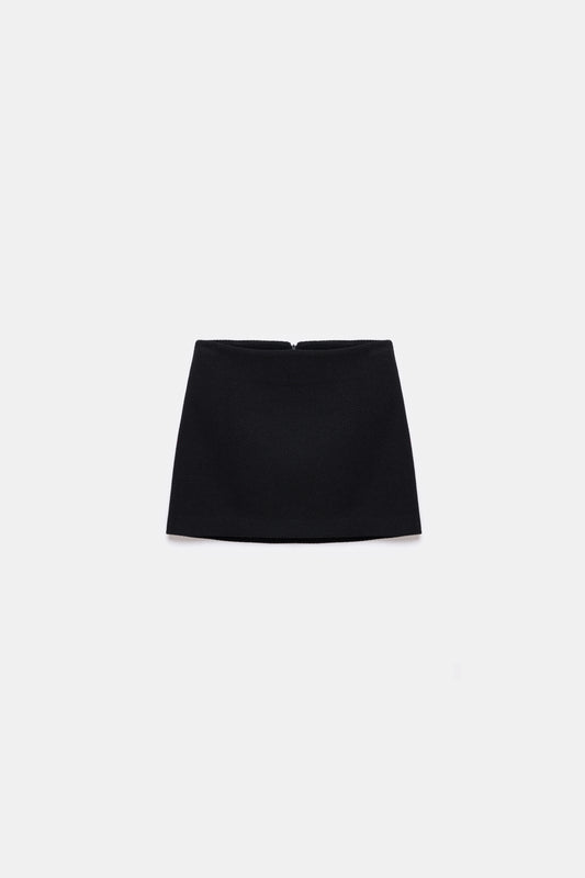 Anne Bouny Contrast Weaving Skirt
