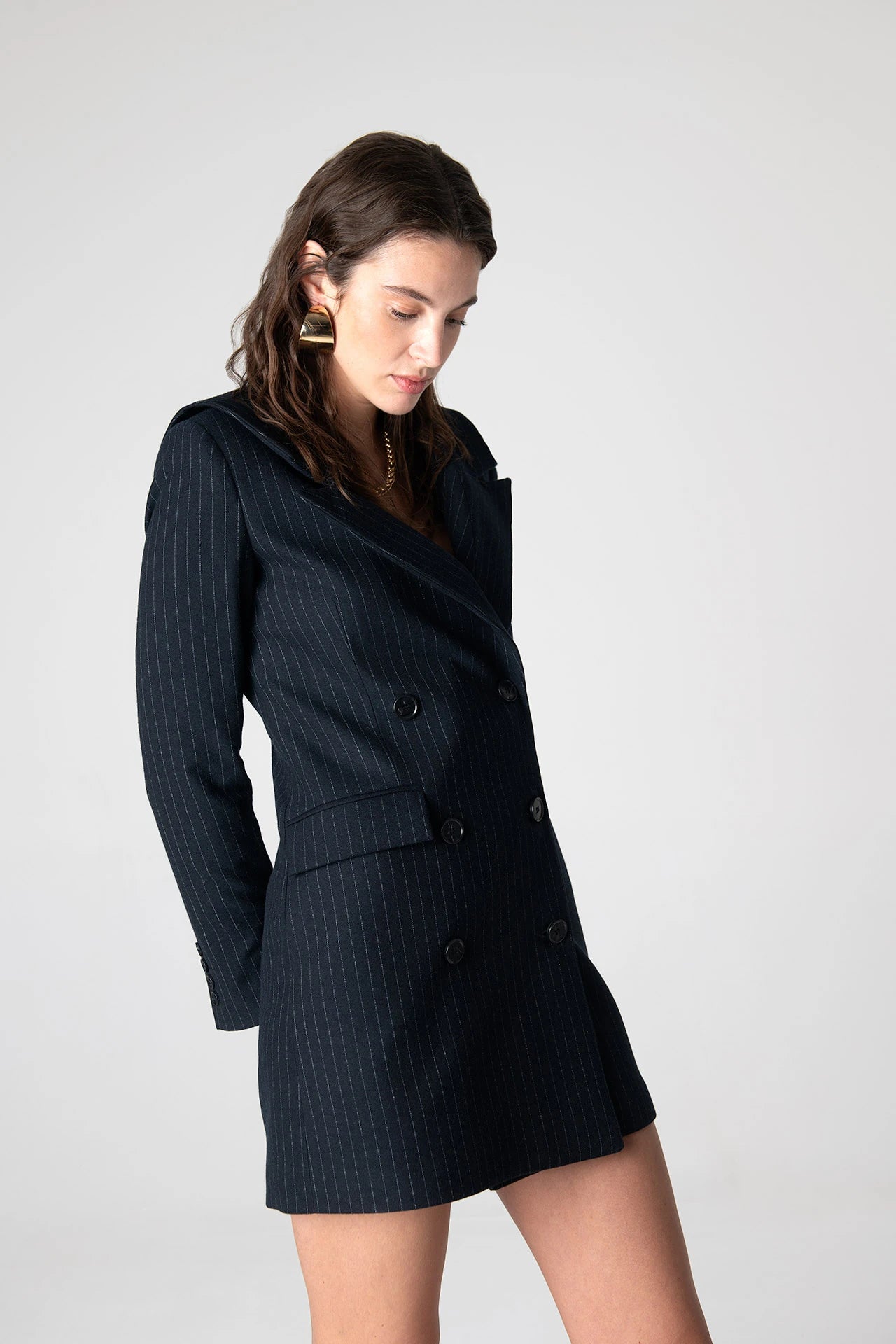 Mary Lacy Pinstripe Jacket