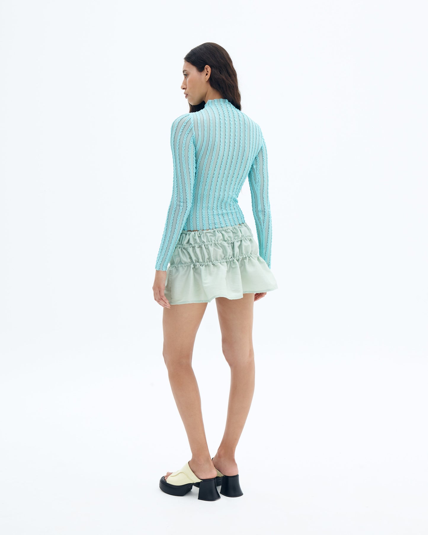 Shang Pointelle Top