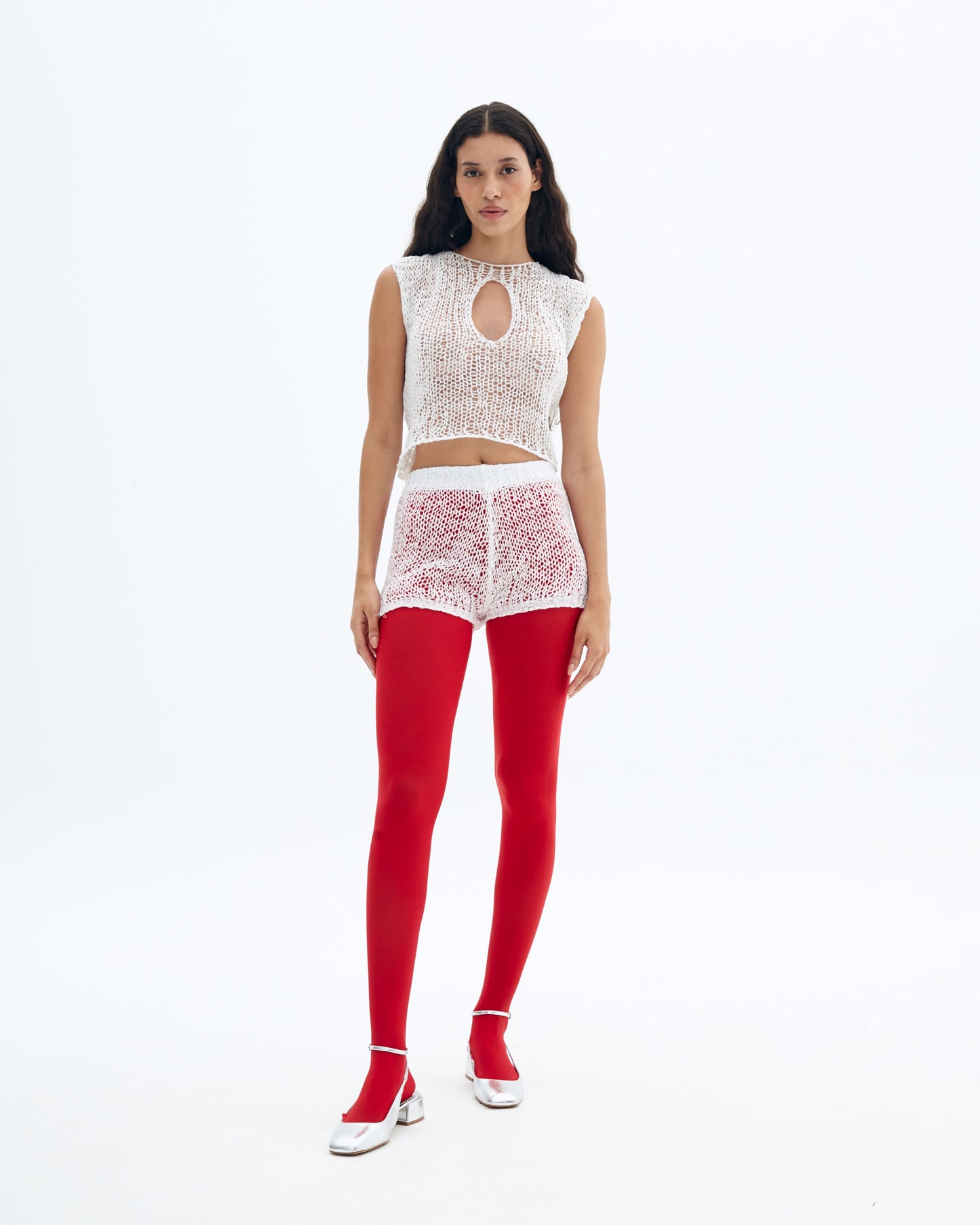 Jun knitted short