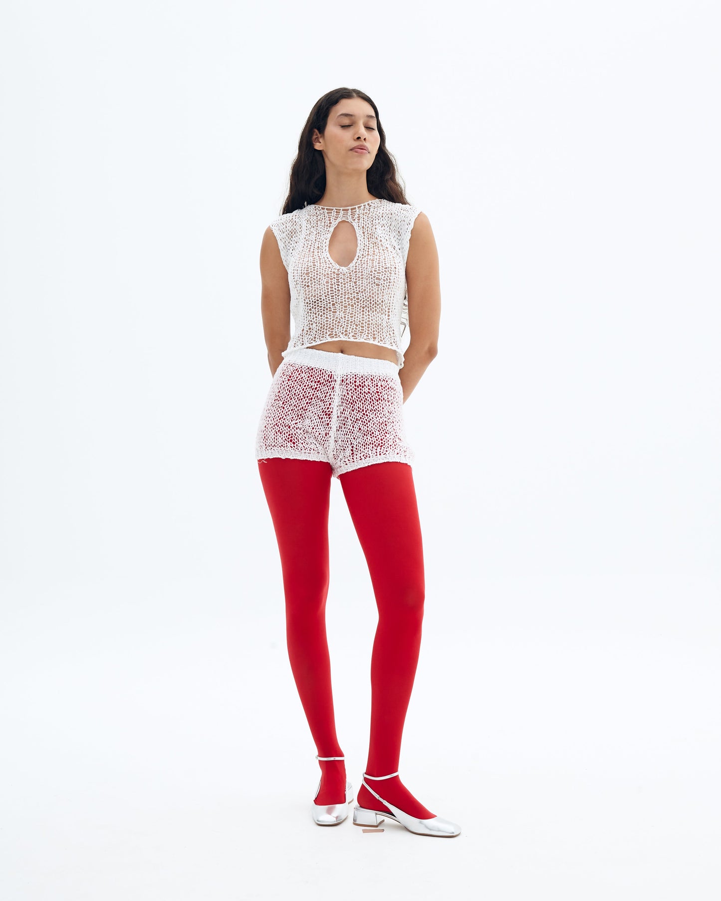 Jun knitted short