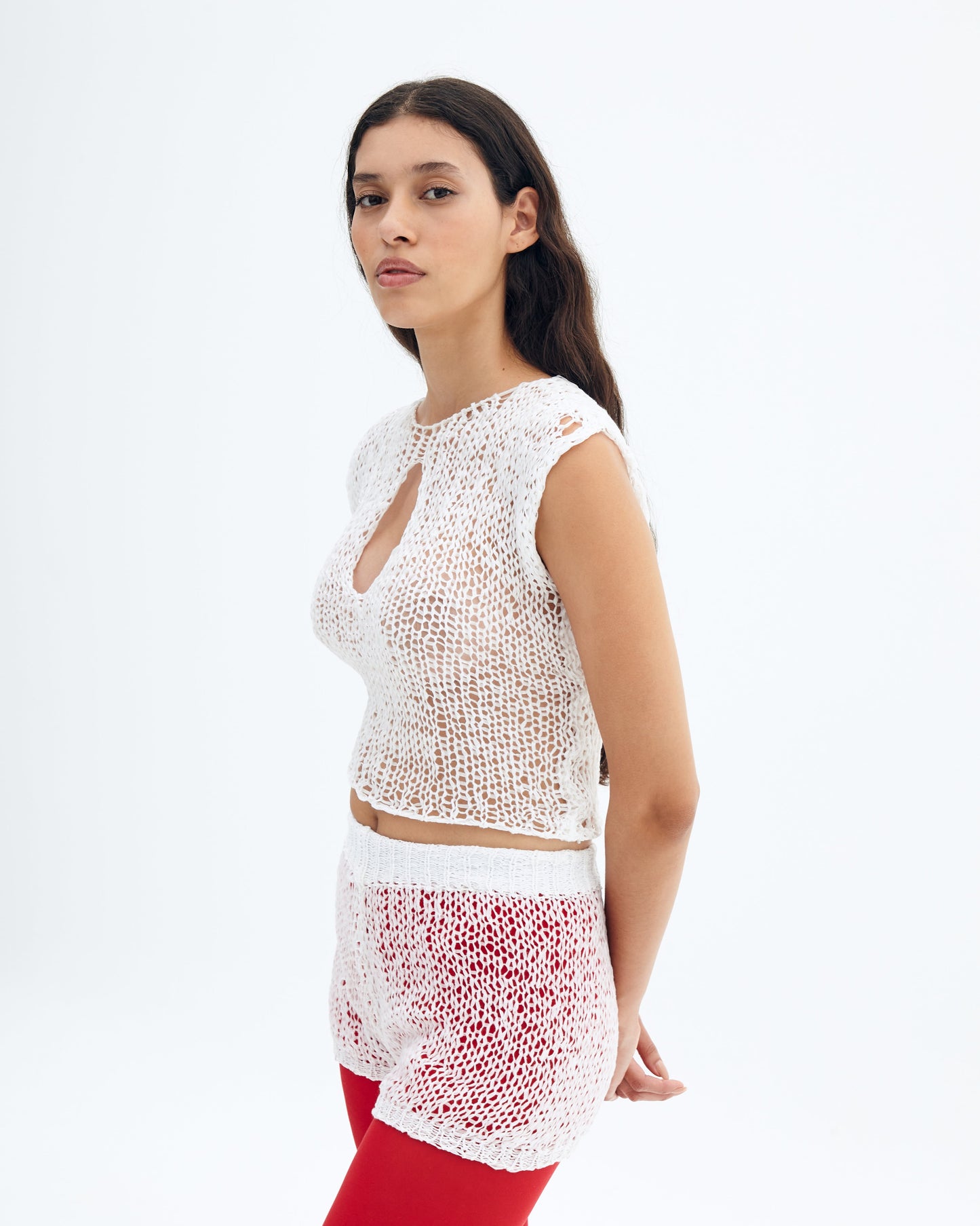 Jun knitted short