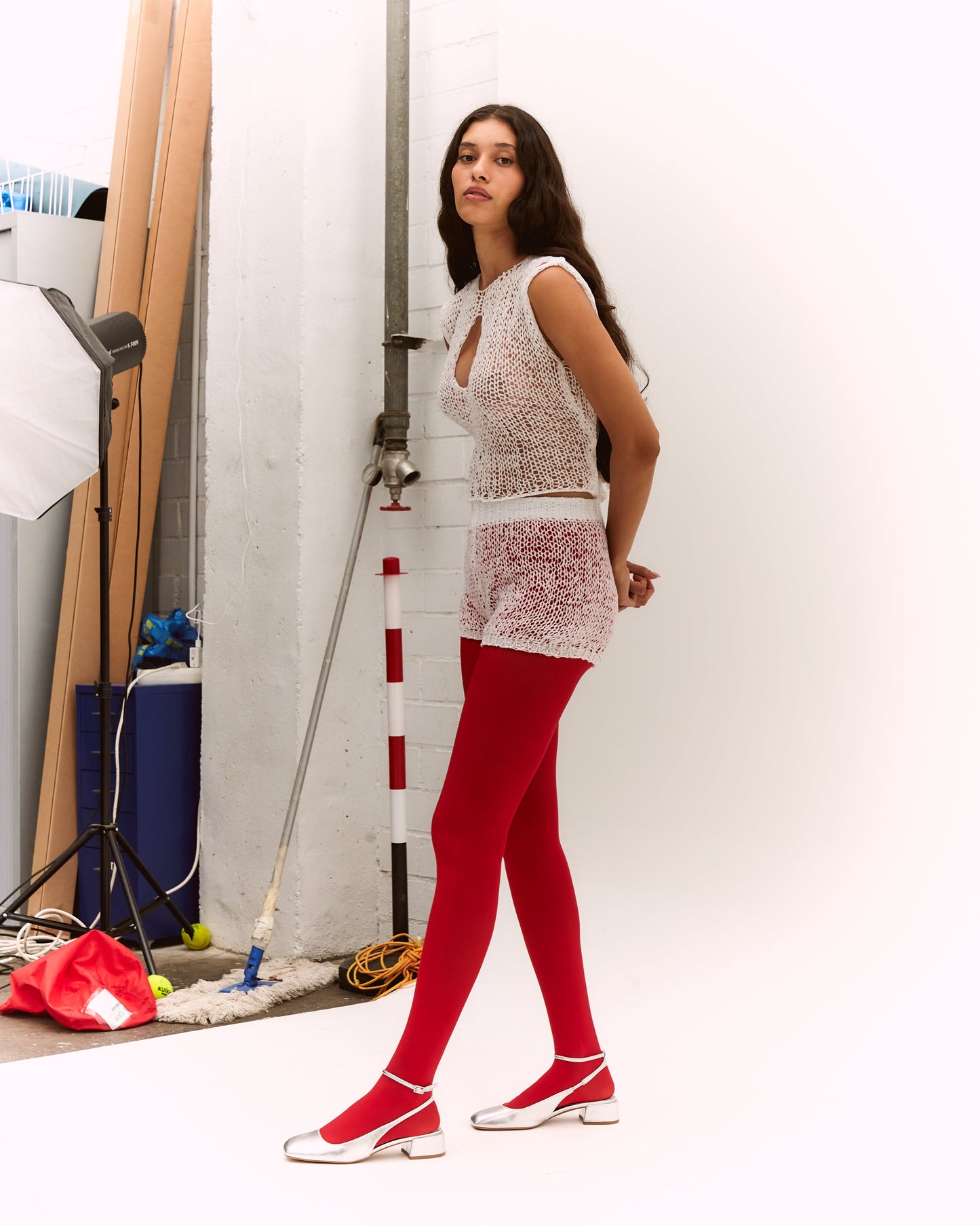 Jun knitted short