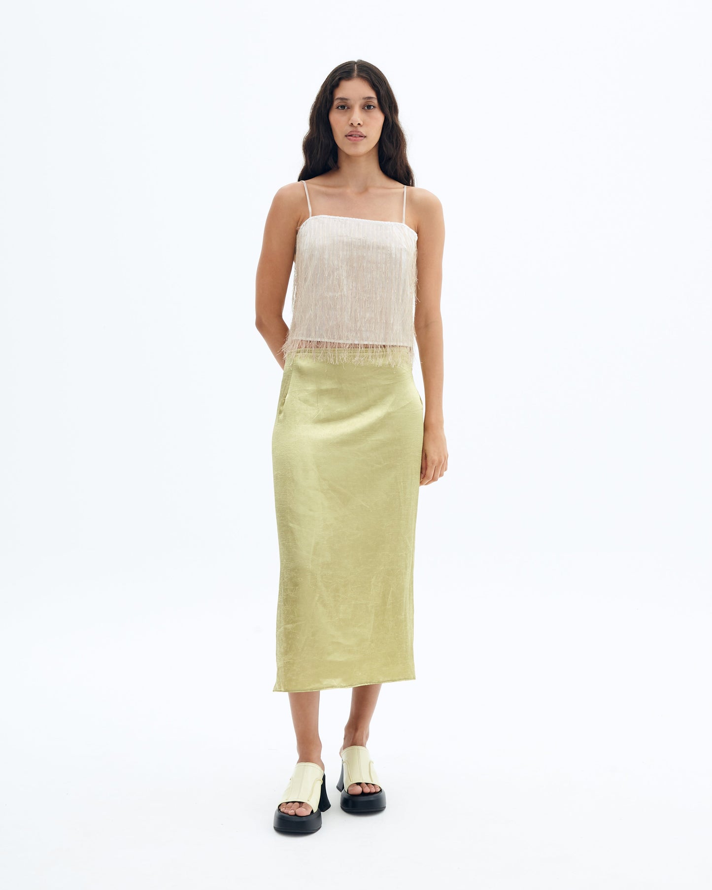 Ying fringes top