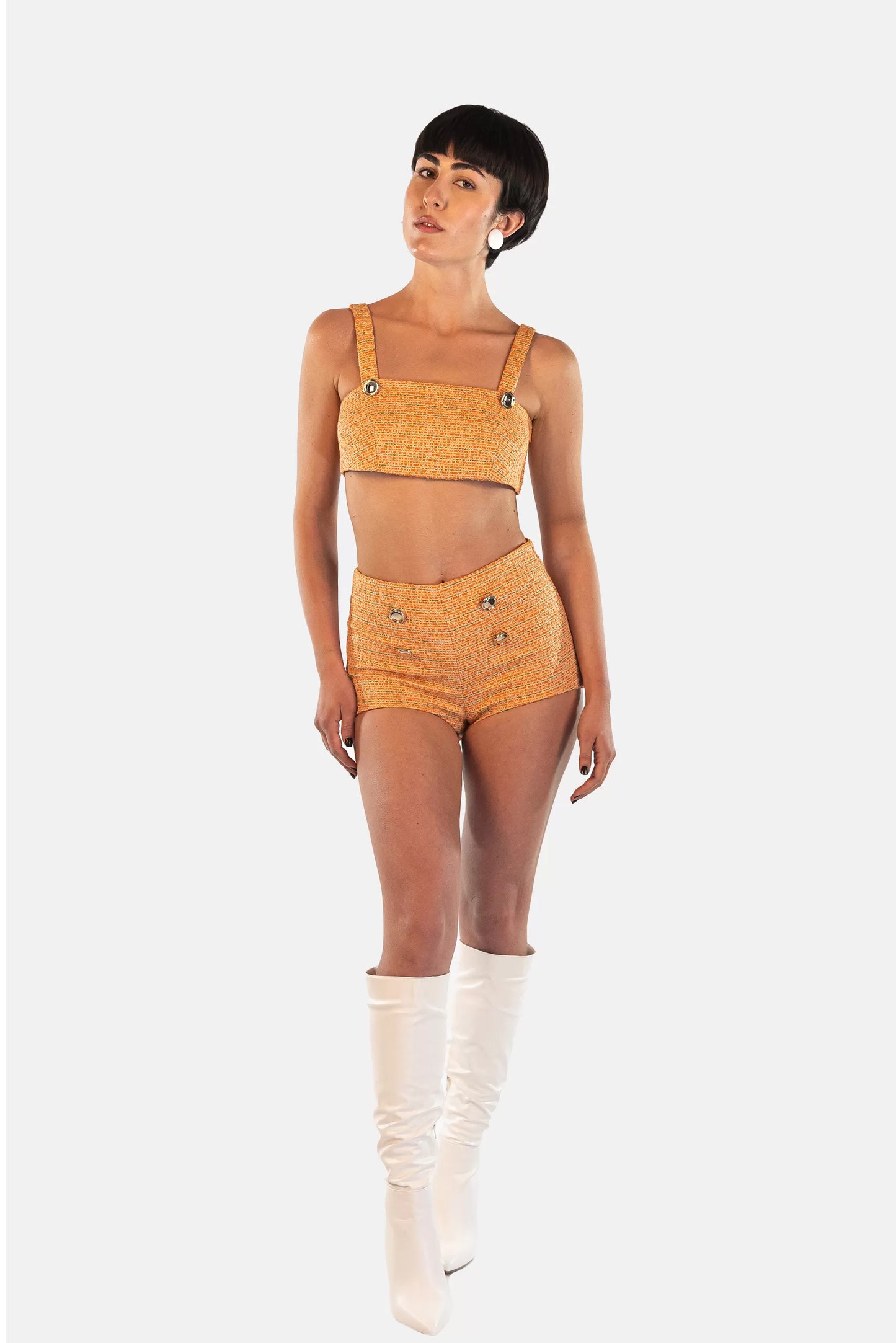 Crop Top Lisa in Orange