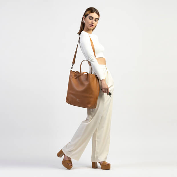 Ocean Leather Bag