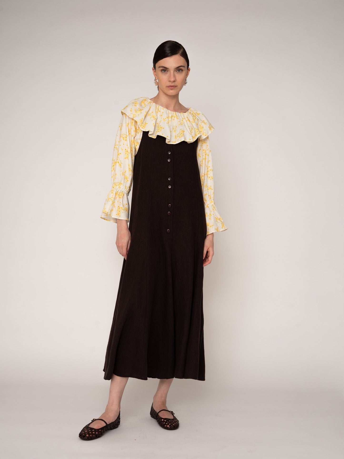 Chocolat Brown Maxi Dress