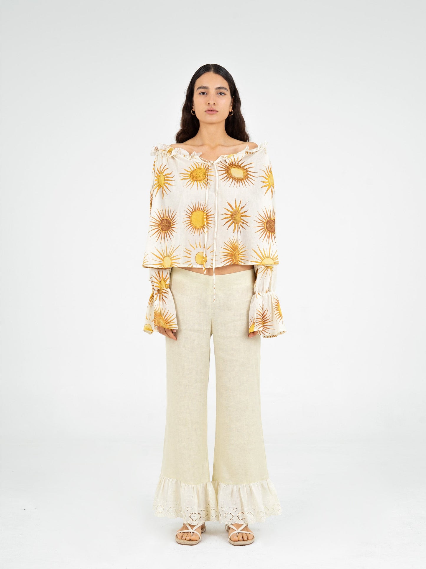 Marisol Sun-Printed Top