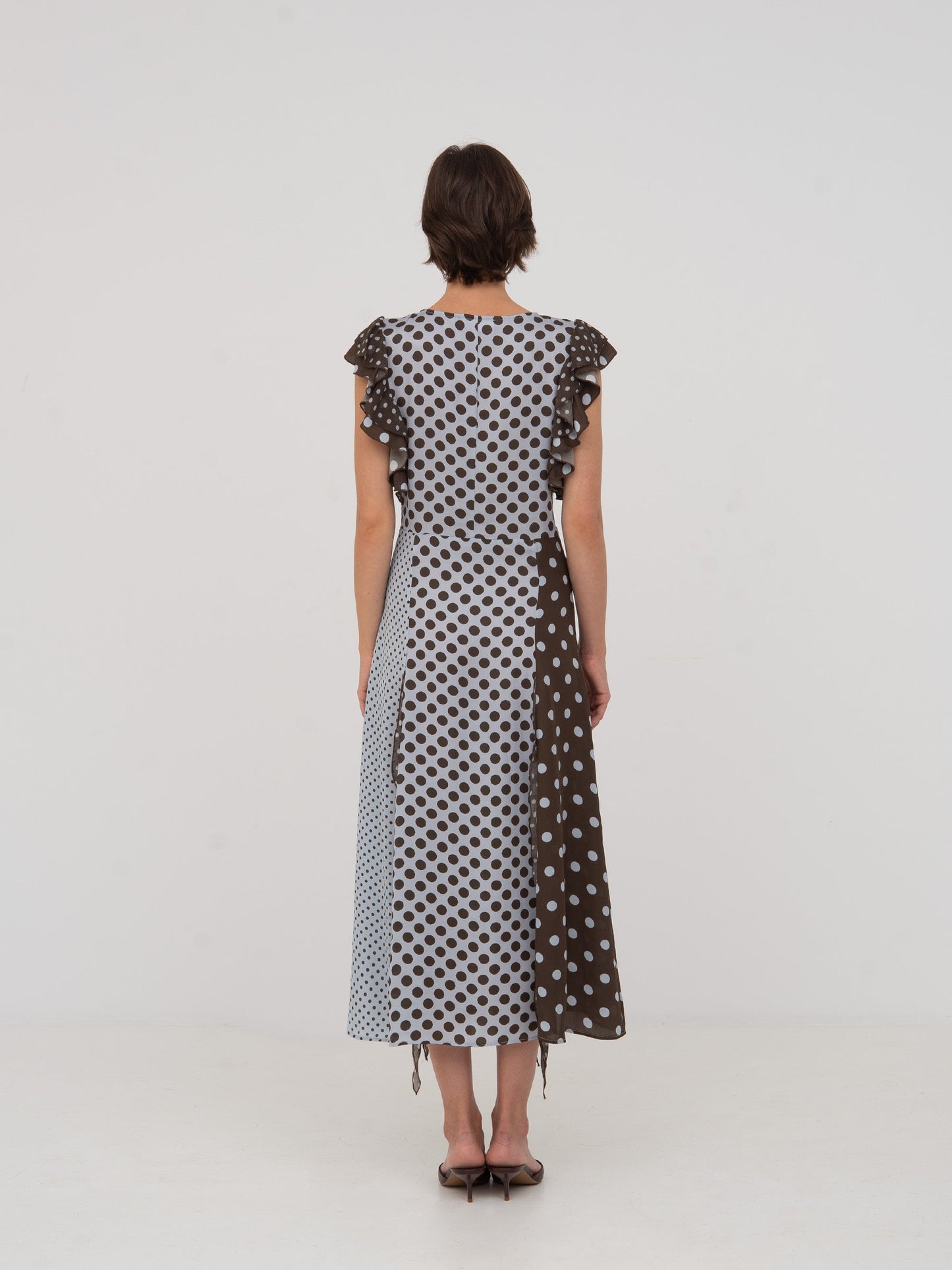 Blue Polka Dot Dress