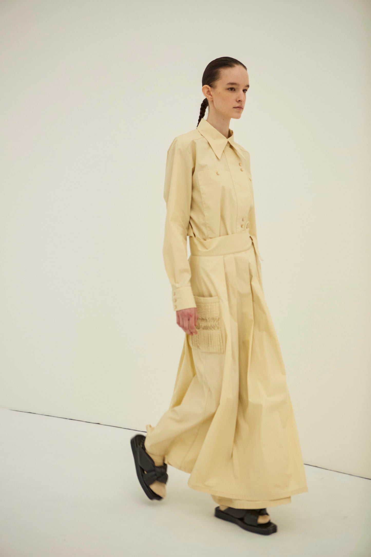 Cream Past Perfect Skirt