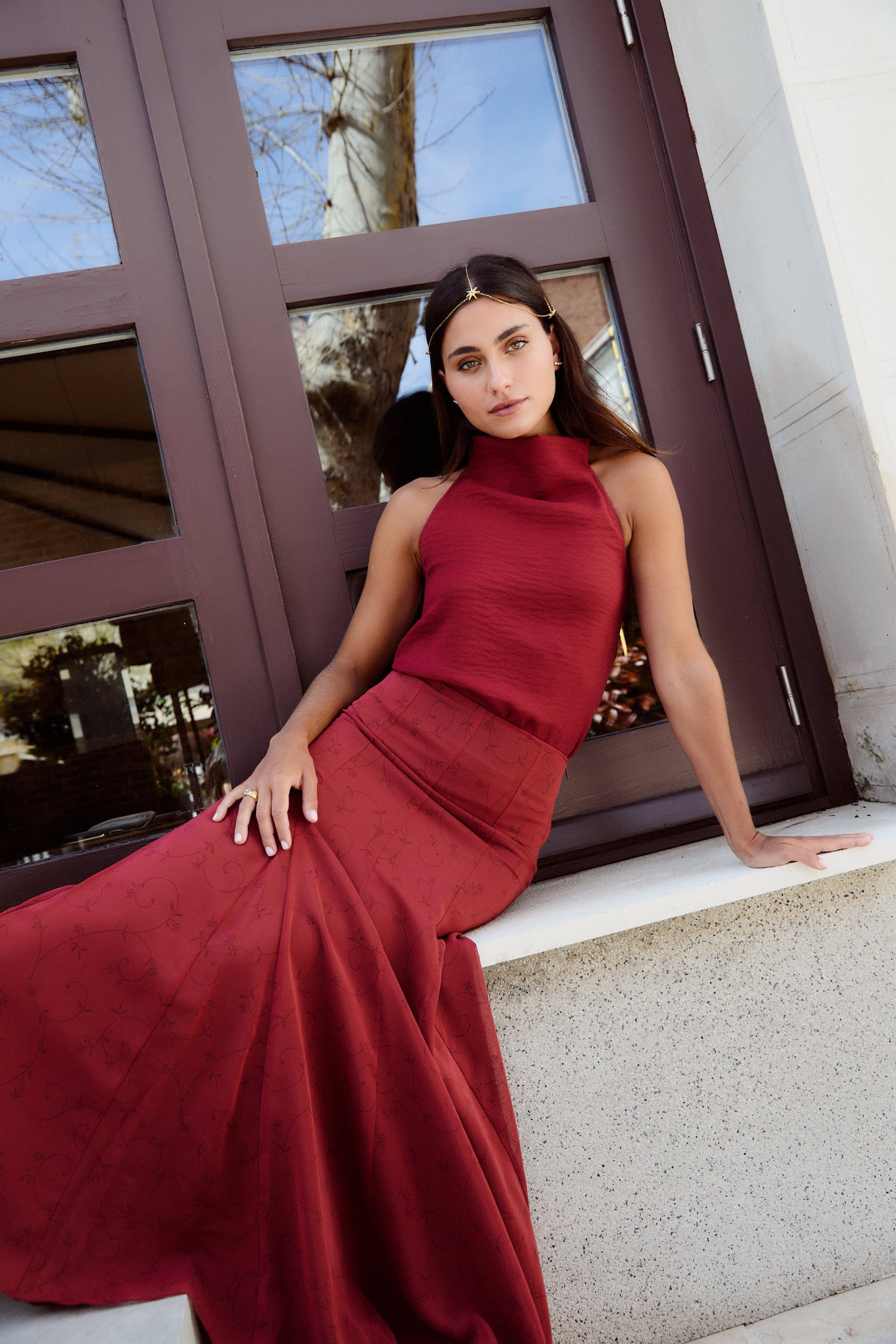Aurora Garnet Skirt