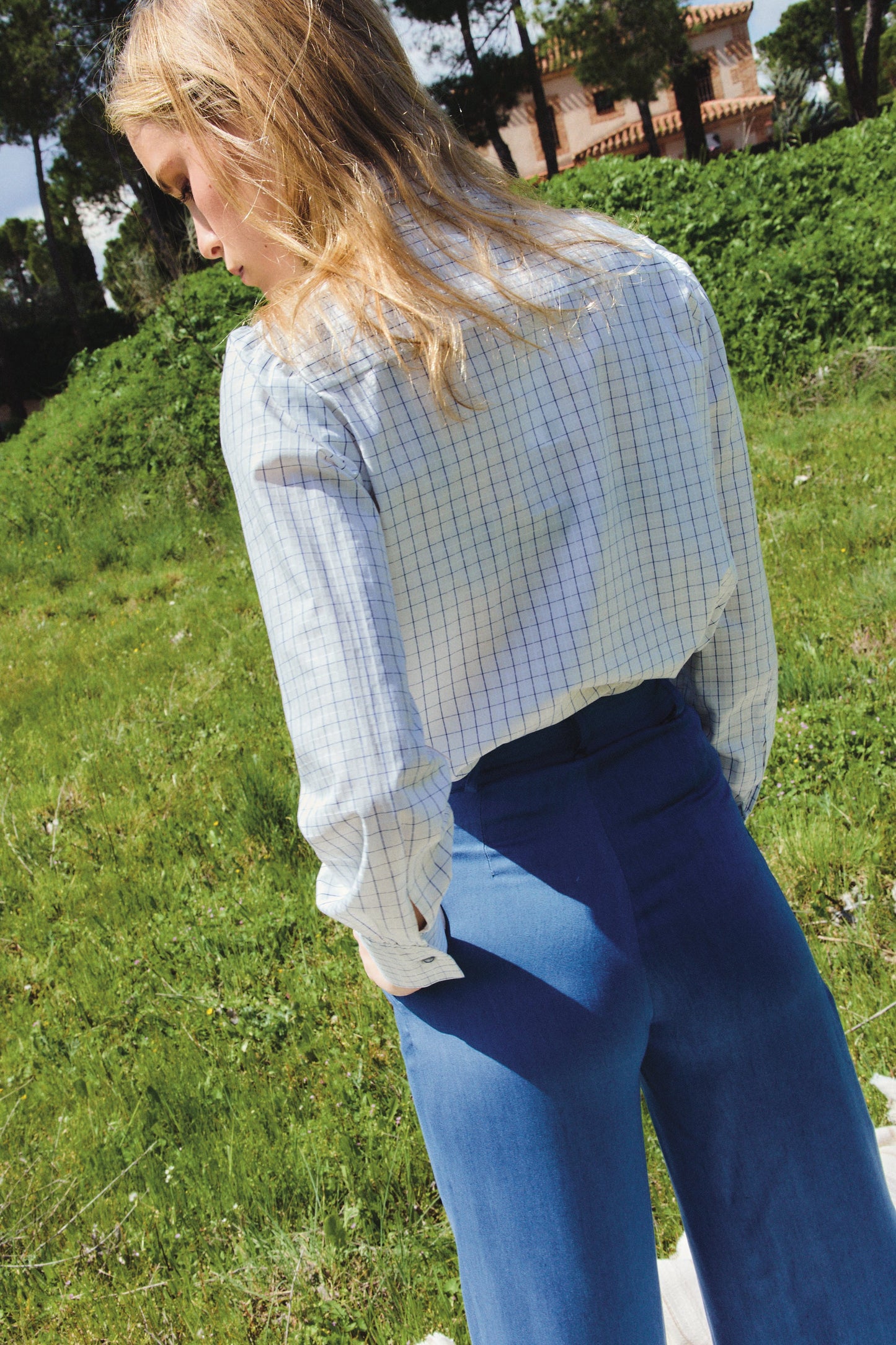 Ivy Checkered Blouse