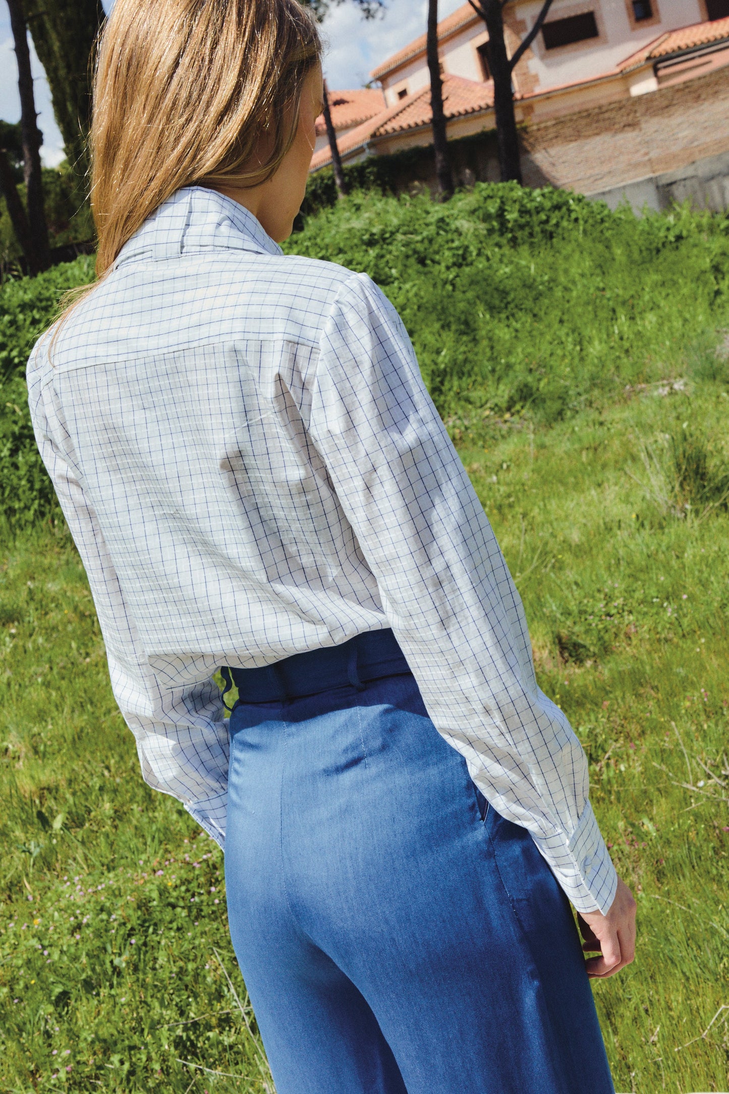 Ivy Checkered Blouse