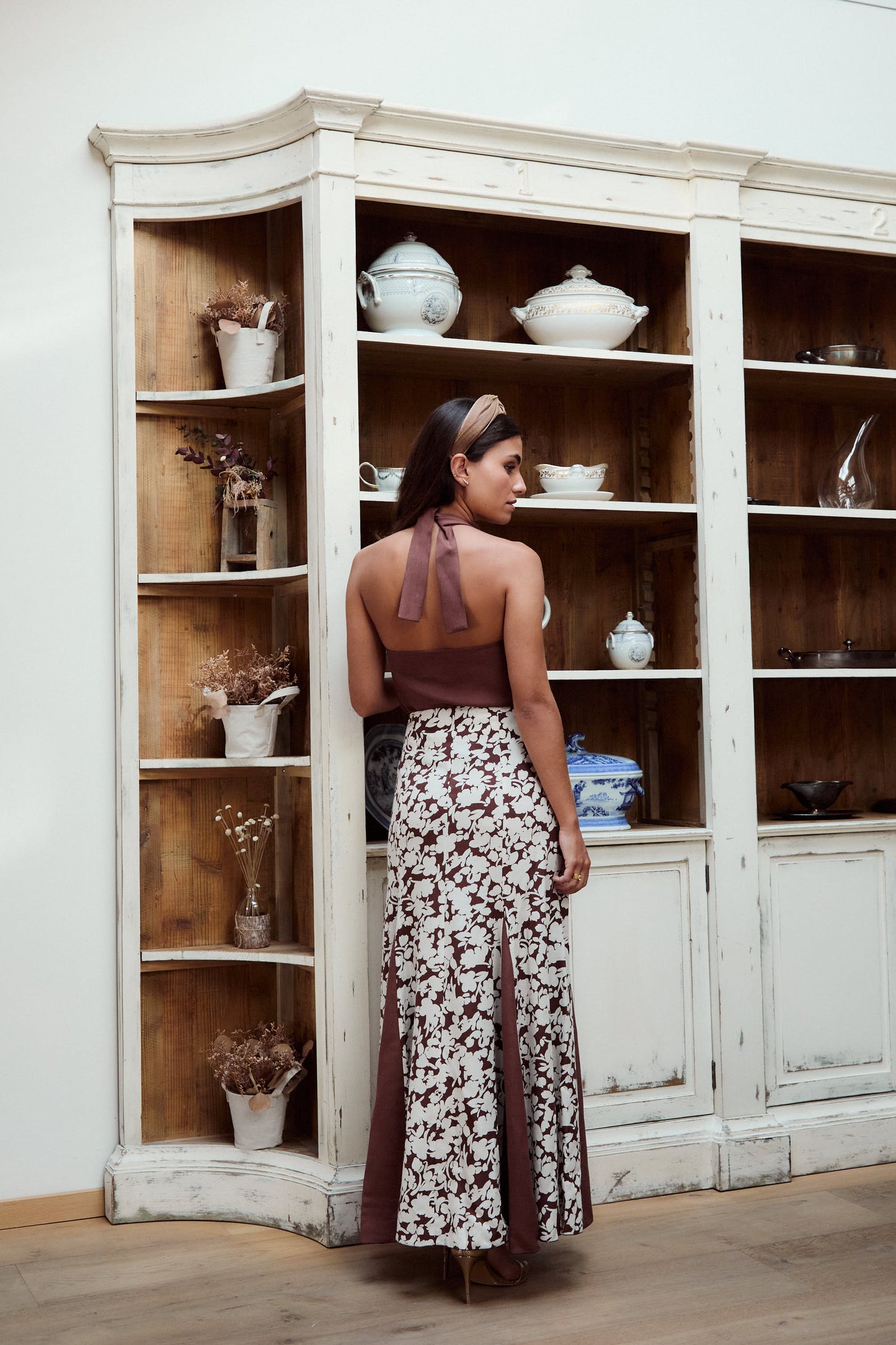 Aurora Brown Skirt