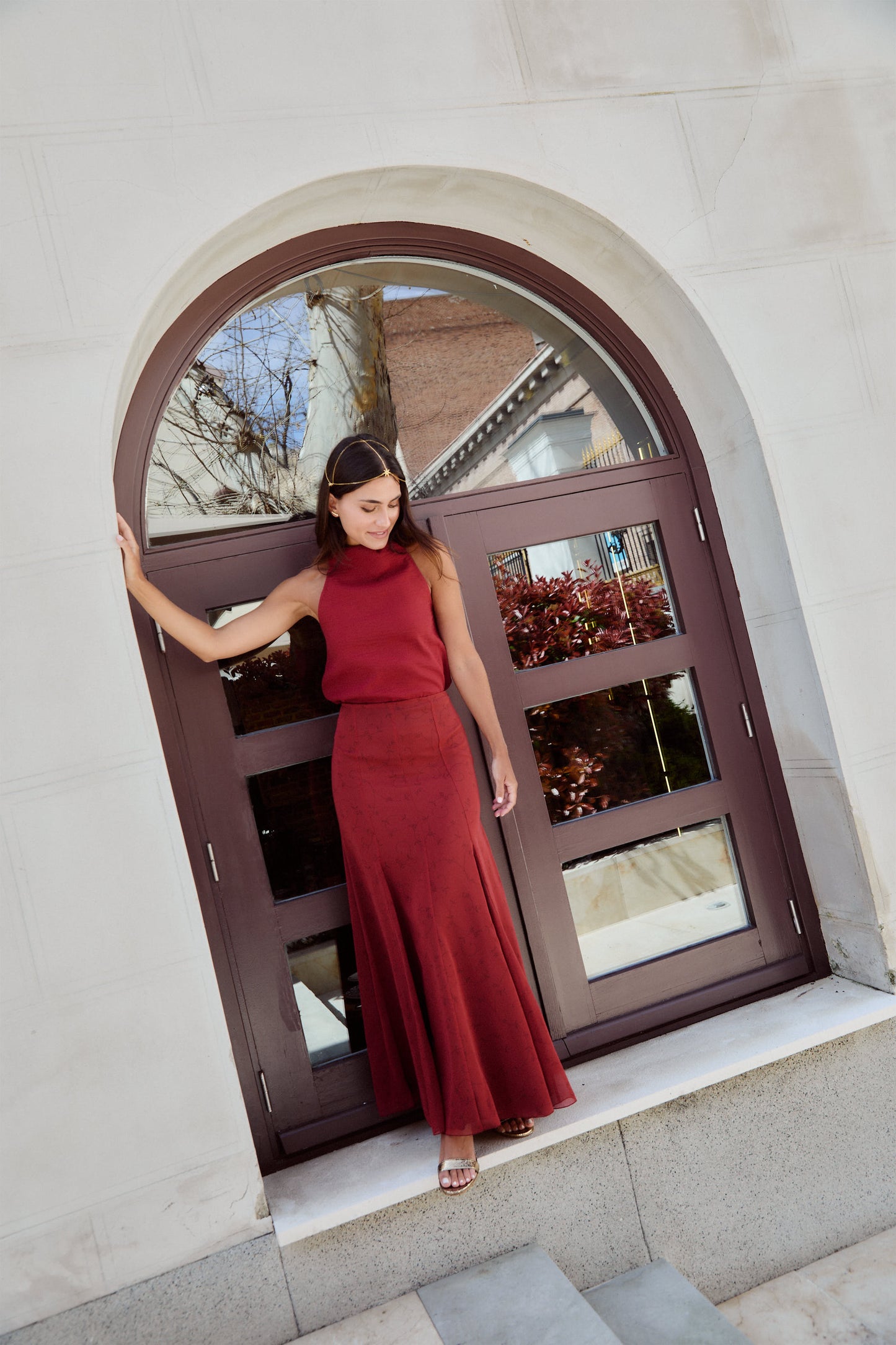 Aurora Garnet Skirt