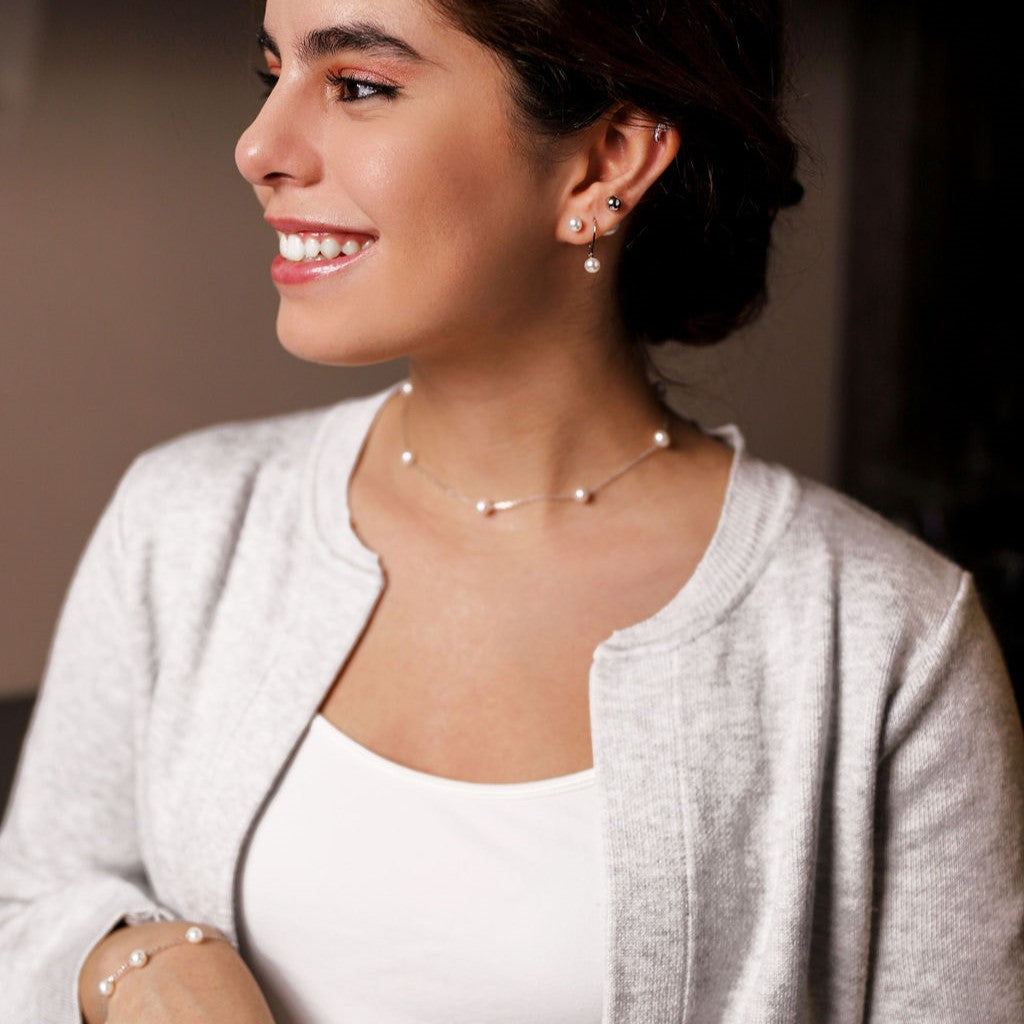 Freshwater Pearl Stud Earrings