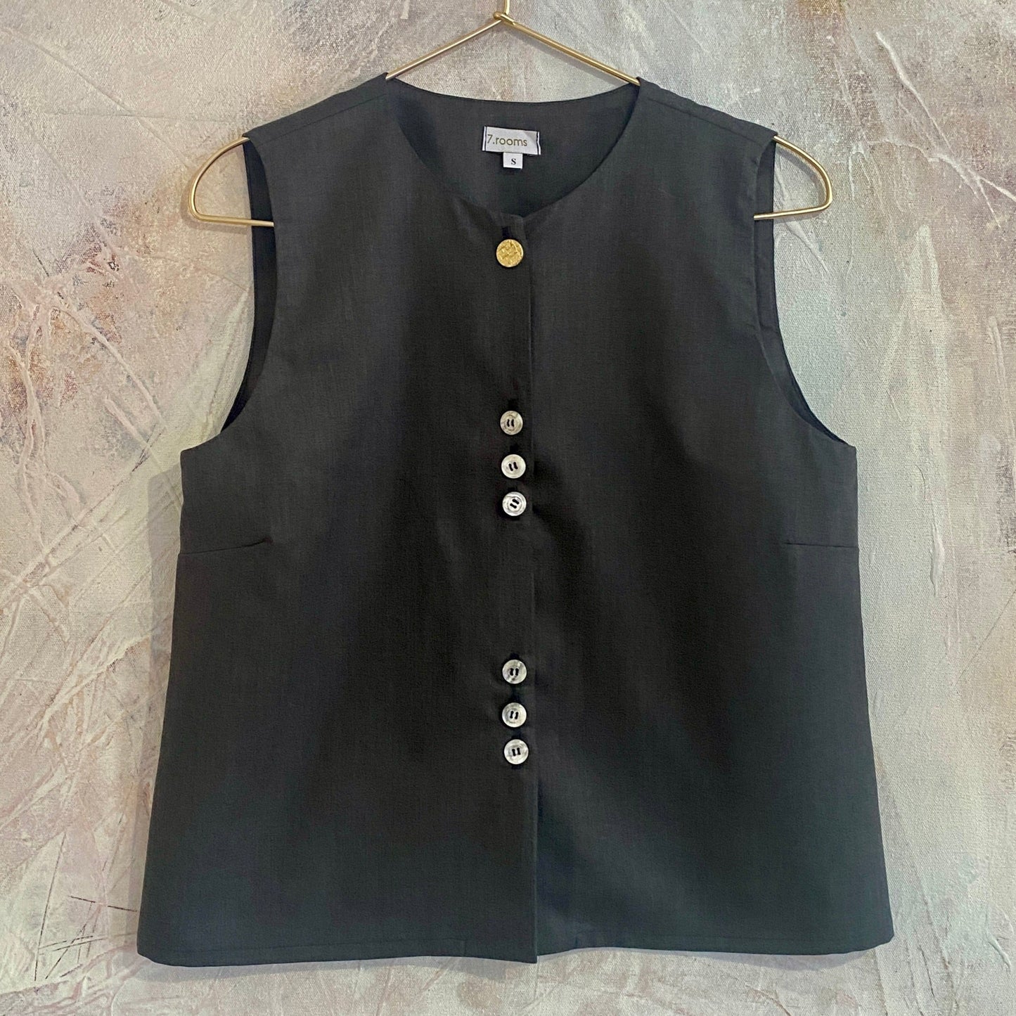 Nicole Grey Vest