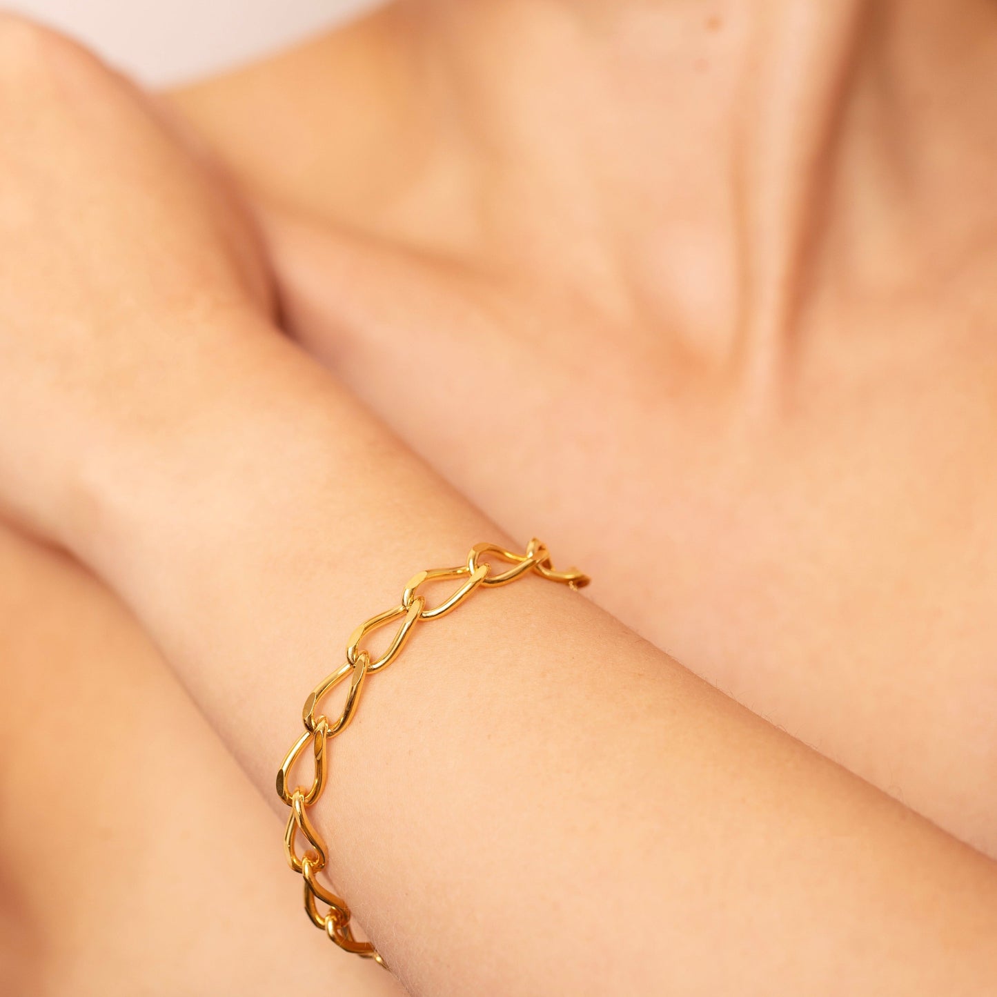 Vintage Large Link Bracelet