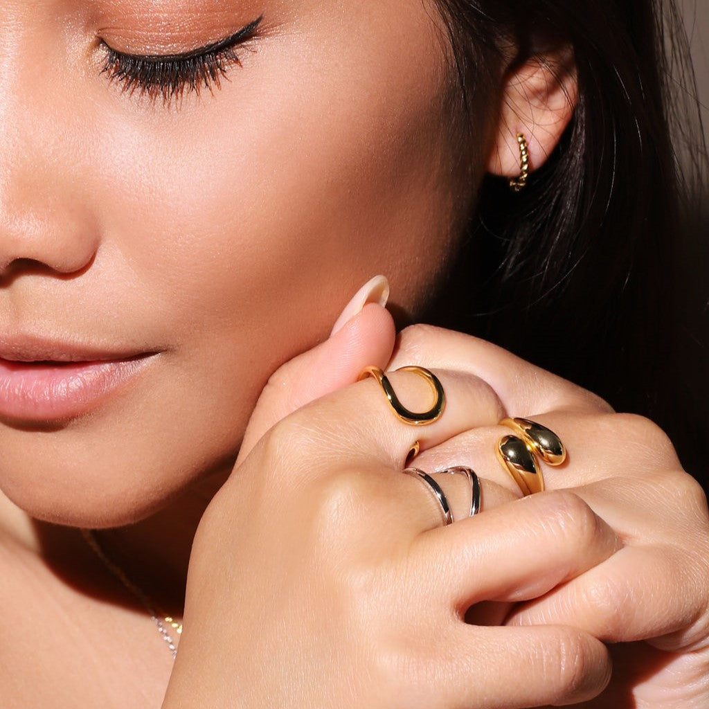 Open Sculptural Ring
